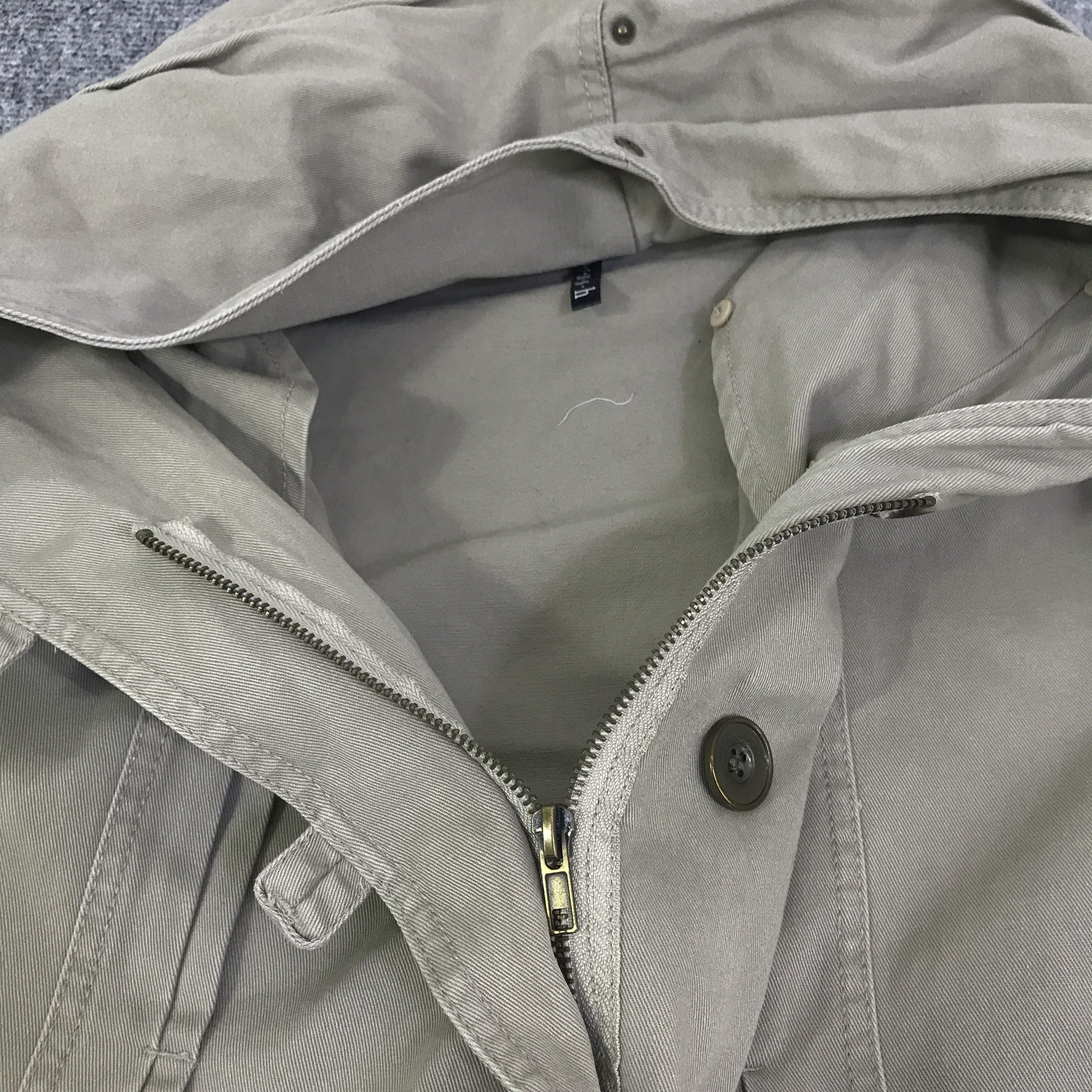 Japanese Brand b.r.u.s.h parkas hoodie jacket K122B4 Size US M / EU 48-50 / 2 - 5 Thumbnail