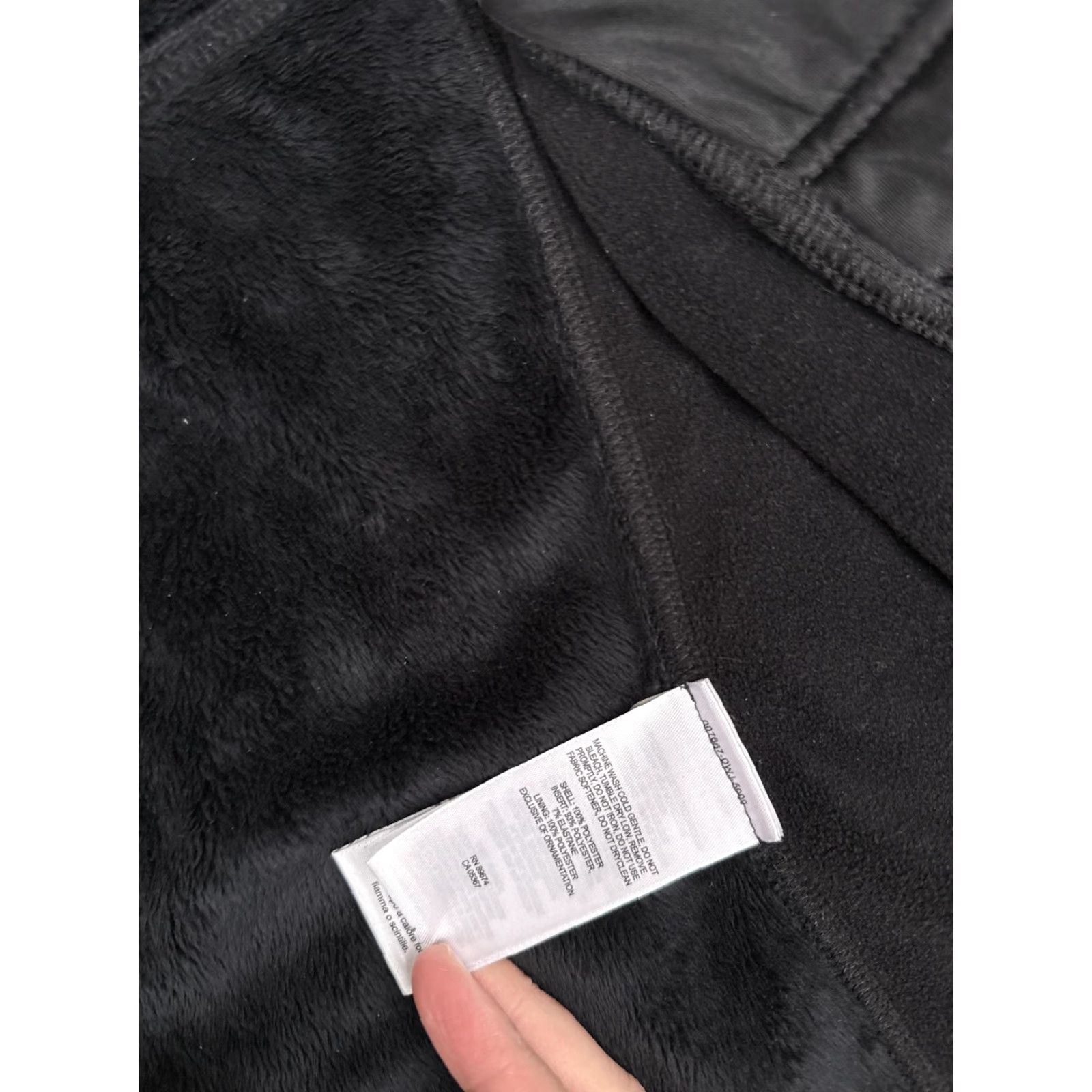 Mountain Hardwear Mountain Hard Wear Jacket Womens XS Black Fleece Full Zip Softshell Outdoor Size XS / US 0-2 / IT 36-38 - 4 Thumbnail