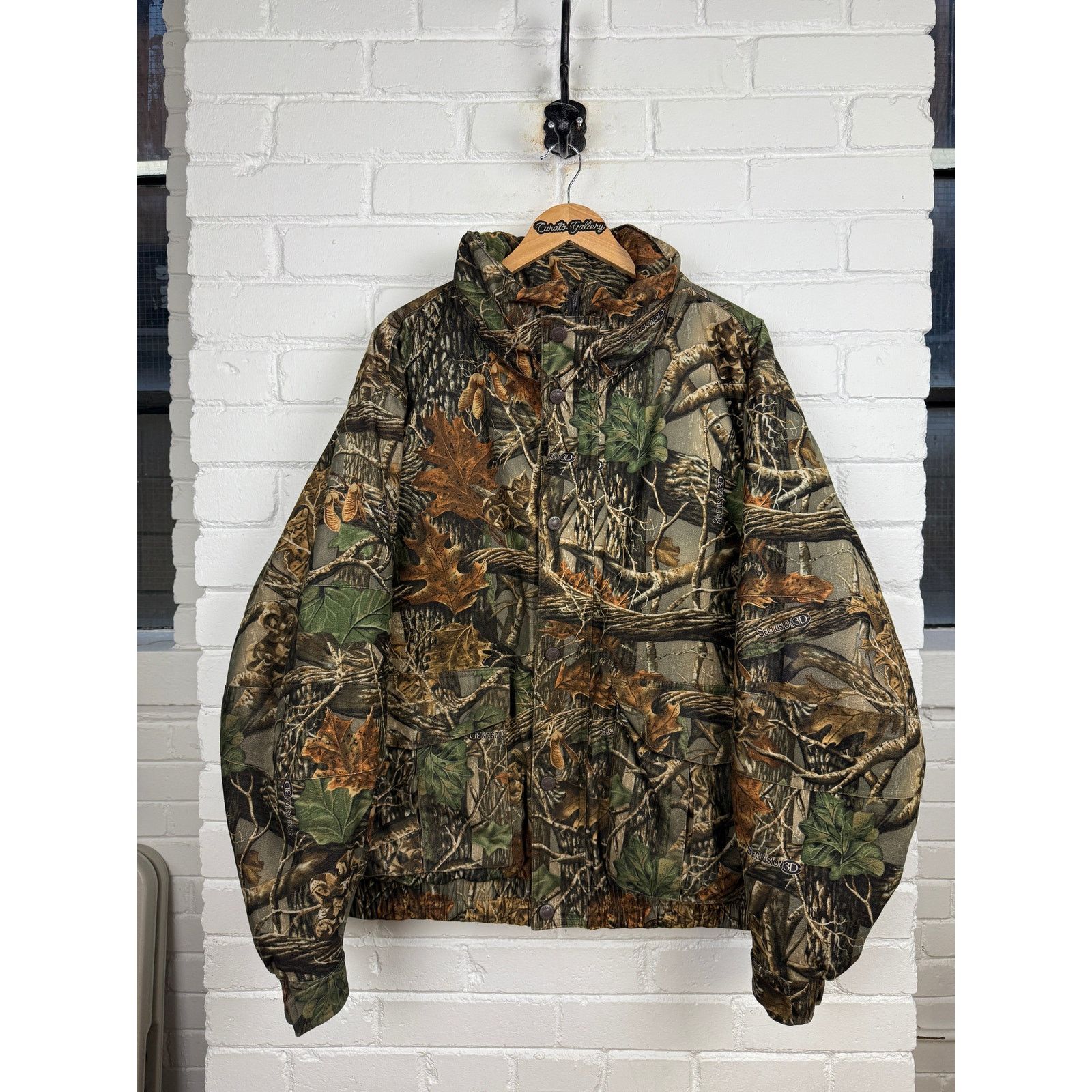Vintage Vintage Cabelas Seclusion 3D Tree Camo Insulated XXL Size US XXL / EU 58 / 5 - 1 Thumbnail