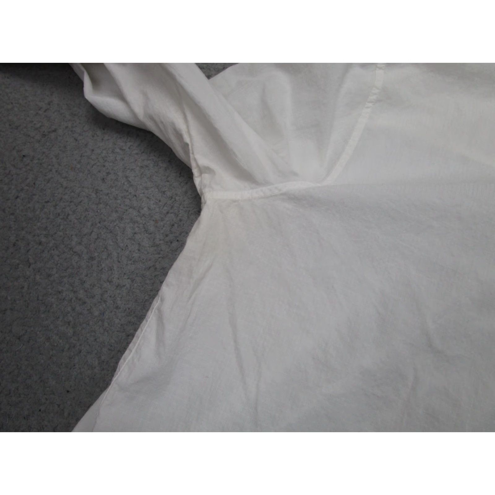 Alexander Wang Alexander Wang Shirt Womens 10 White Cotton Long Sleeve Button-Up Tunic Top Size L / US 10 / IT 46 - 4 Thumbnail