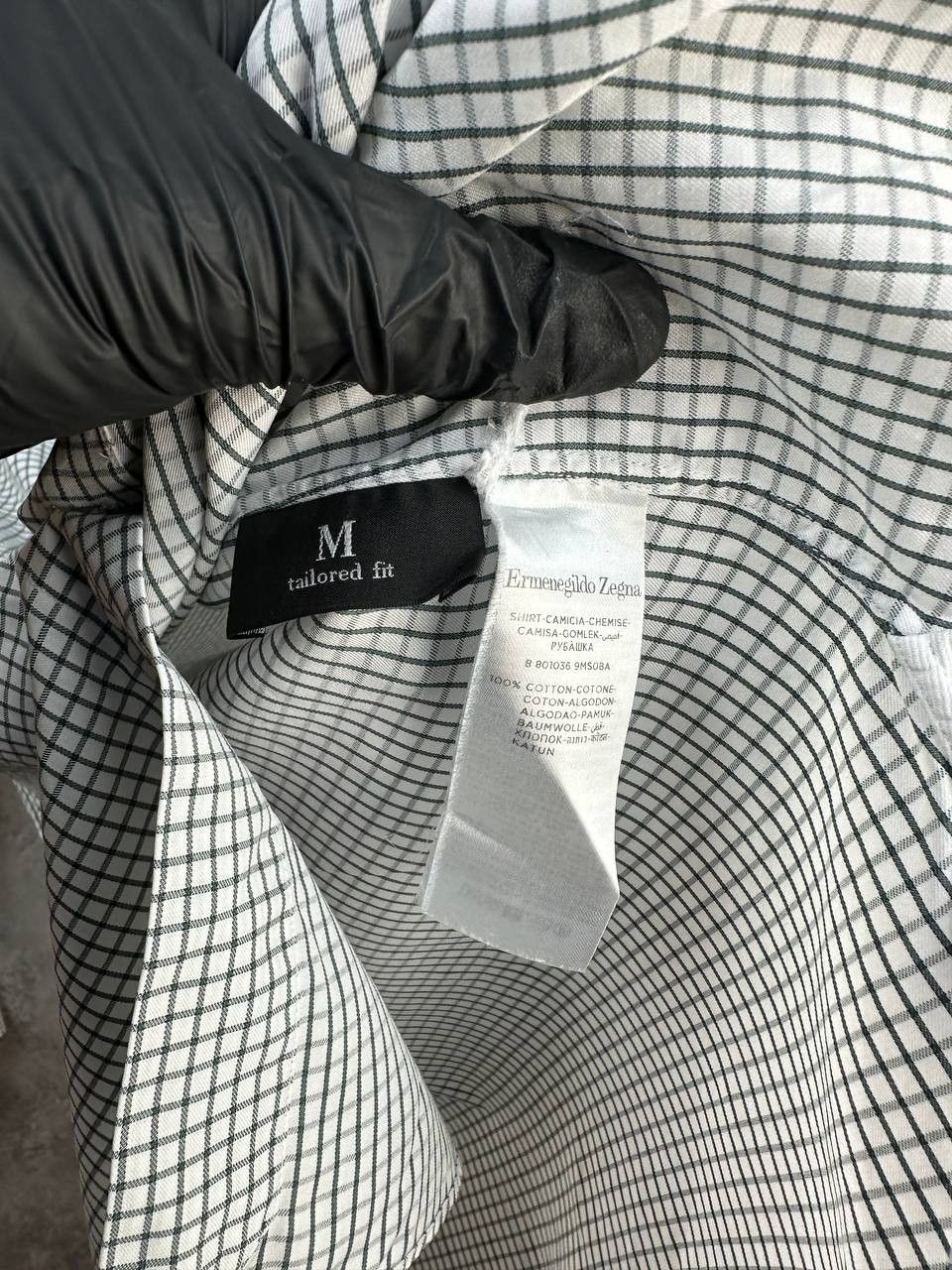 Ermenegildo Zegna Ermenegildo Zegna Trofeo Button Up Shirt Poplin Tailored Fit Size US M / EU 48-50 / 2 - 14 Thumbnail