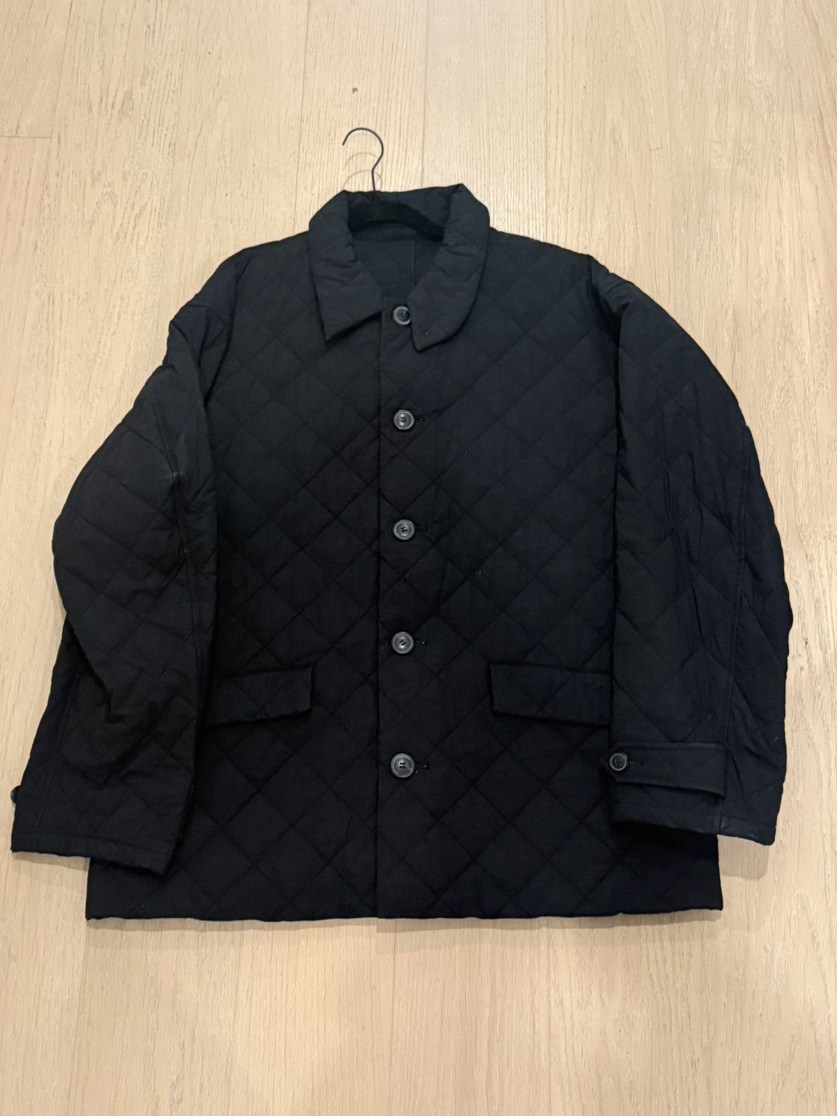 YOKO SAKAMOTO Yoko Sakamoto Quilted Work Jacket - Black Size US L / EU 52-54 / 3 - 1 Thumbnail