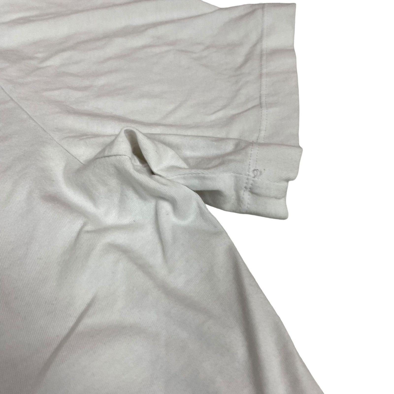 MCQ MCQ White Cotton Short Sleeve T-Shirt Size US XXL / EU 58 / 5 - 8 Thumbnail