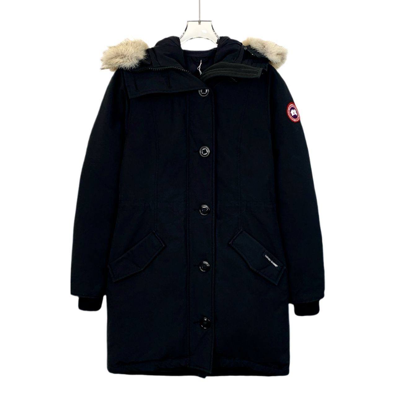 Canada Goose Canada Goose Womens Parka Coat With Fur Hood Black S/P Size S / US 4 / IT 40 - 1 Thumbnail