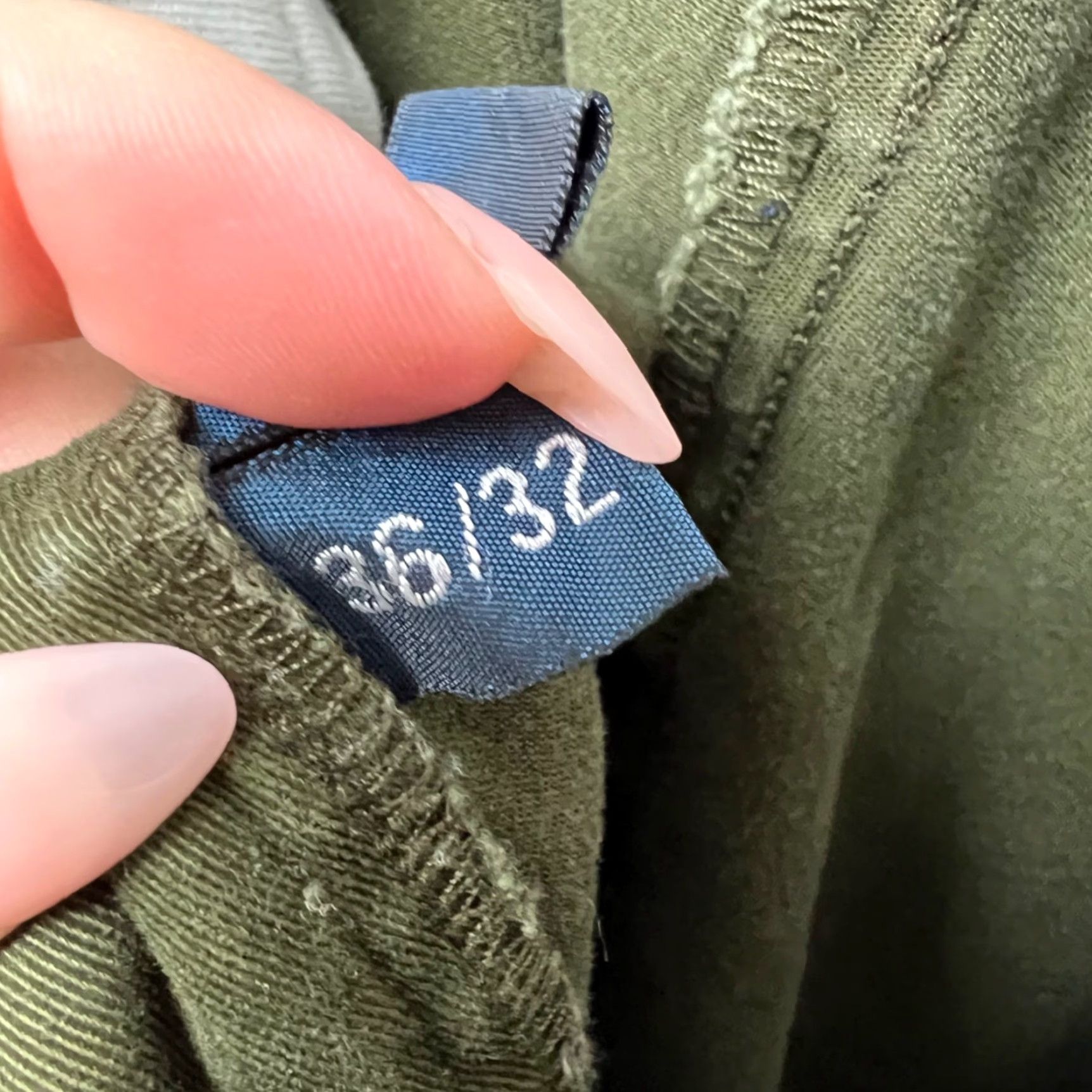 Polo Ralph Lauren Polo Ralph Lauren Mens Size 36 x 30 Hammond Olive Green Pleated Cotton Pants Shirt? Size US M / EU 48-50 / 2 - 4 Thumbnail