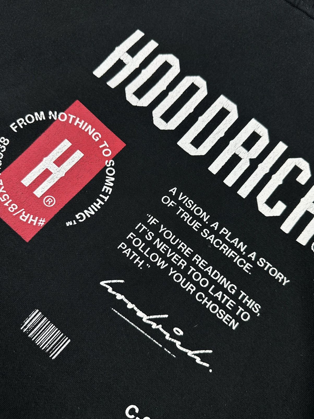 Hoodrich Hoodrich Big Logo Hoodie Hip Hope Skate Size US L / EU 52-54 / 3 - 9 Thumbnail