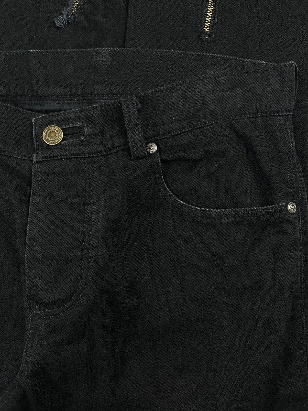 Chrome Hearts Chrome Hearts Vintage Skinny Fleur Knee Denim Jeans Altered Size US 32 / EU 48 - 3 Thumbnail