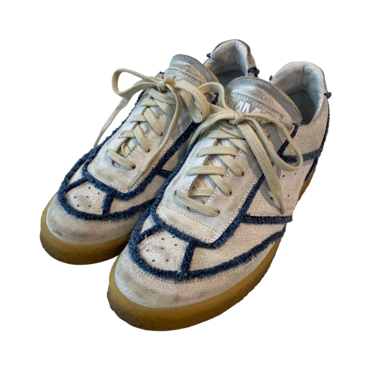 Denim Leather German Army Trainers GATs