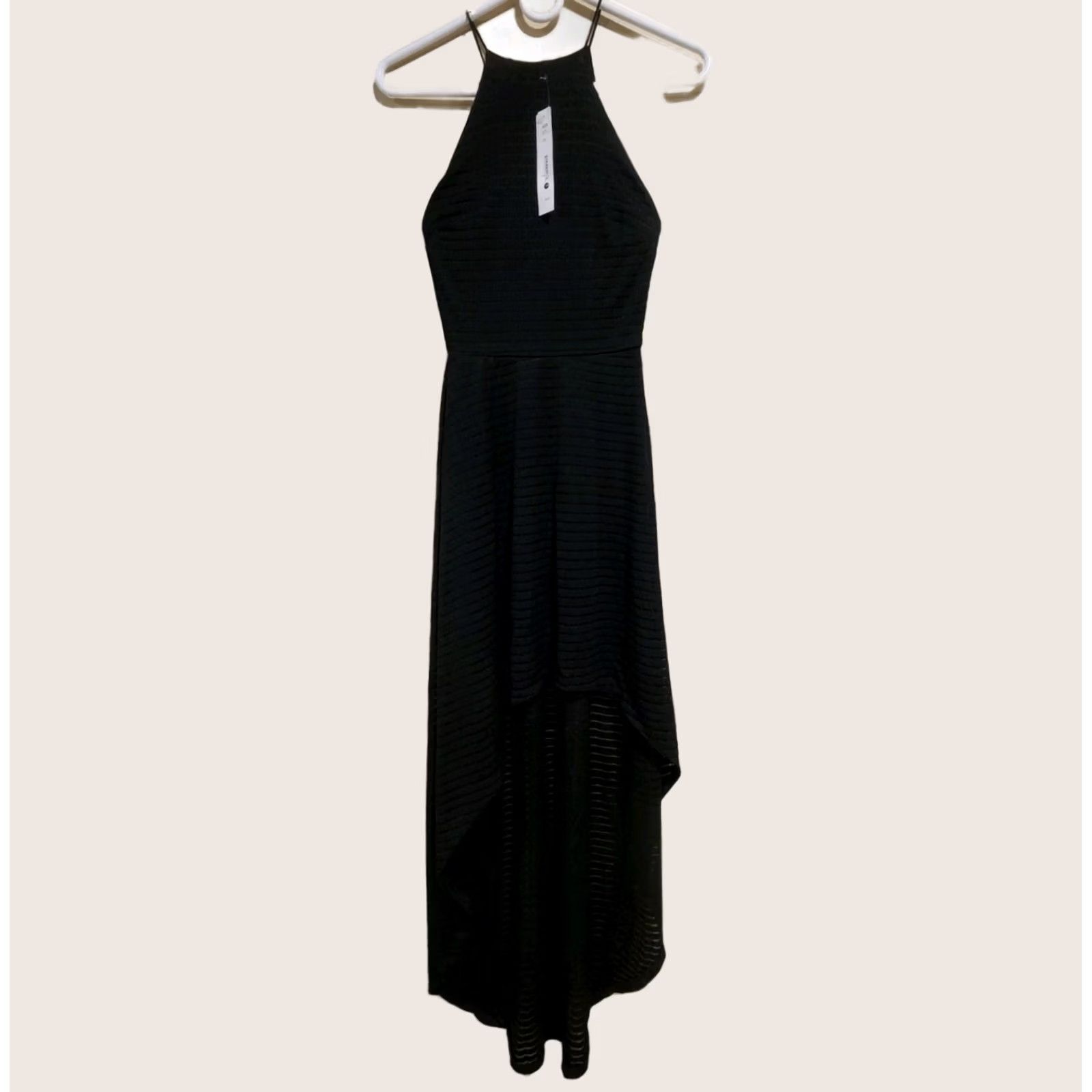 navy blue wrap dress Rosette Drape Stretch Ankle Length In Midnight, Midnight / Regular / 0 Color:Black Gingham The Faux Wrap Drape sparkly-pageant-dresses Mini Dress Black Dress