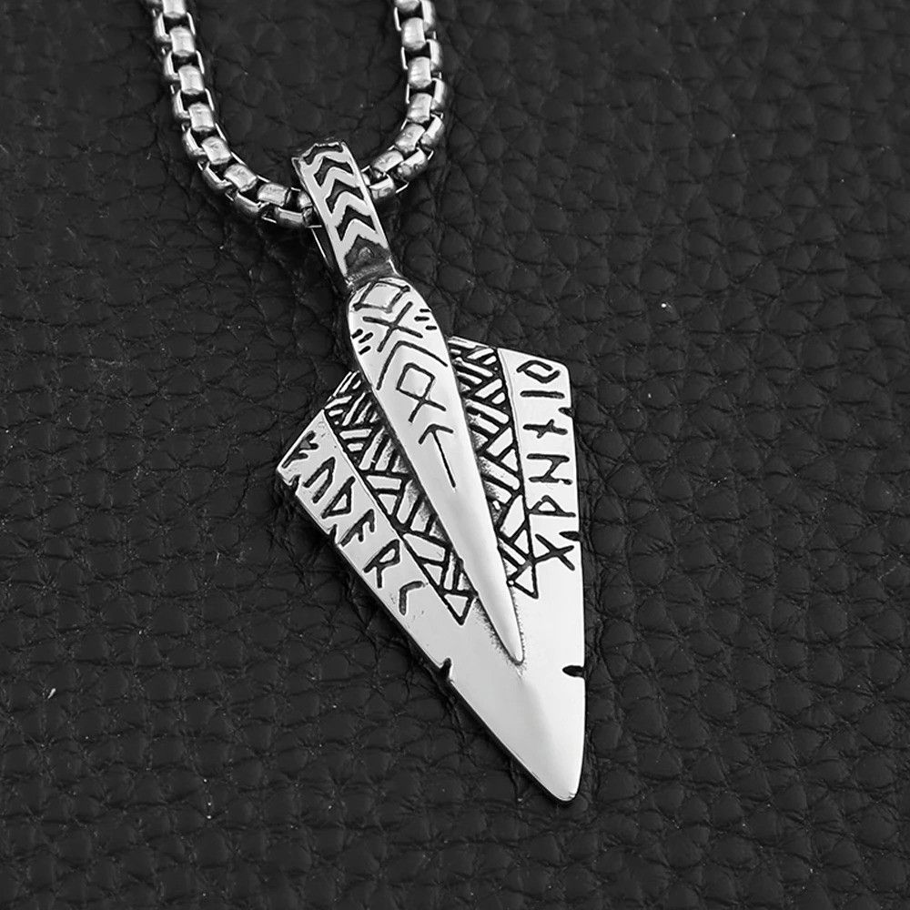 Other Vikings Arrowhead Pendant Necklace Size ONE SIZE - 3 Thumbnail