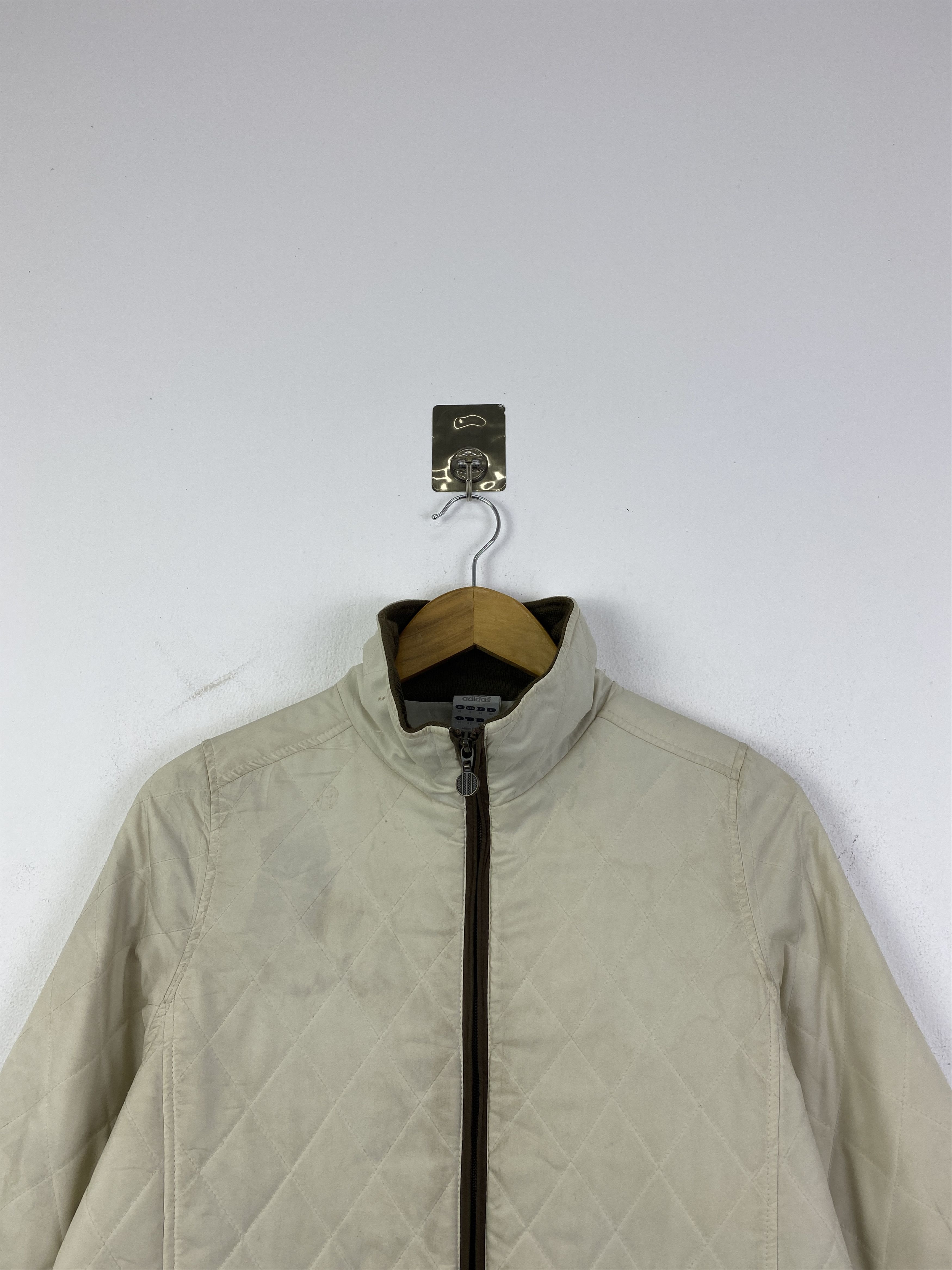 Adidas Adidas Diamond Quilted Full Zipper Jacket JA0230 Size US M / EU 48-50 / 2 - 3 Thumbnail