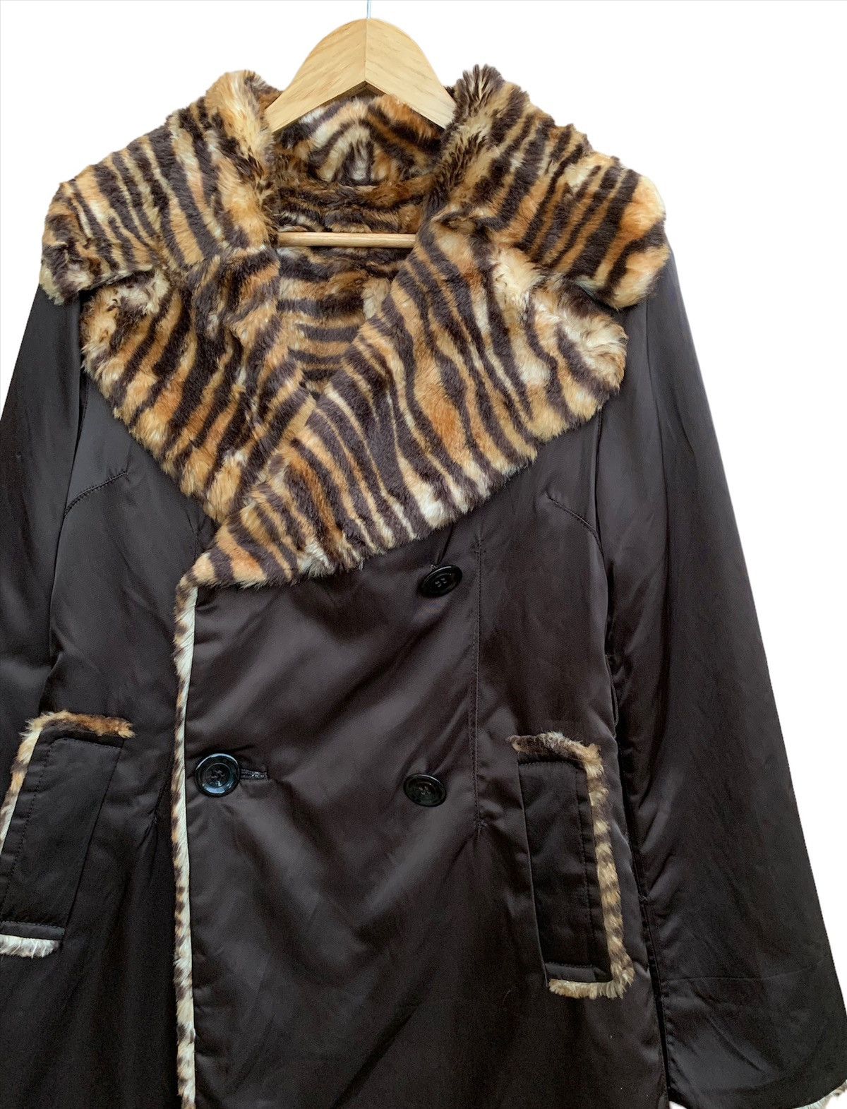 Japanese Brand Pinky & Dianne Coats Jacket Size XS / US 0-2 / IT 36-38 - 2 Thumbnail