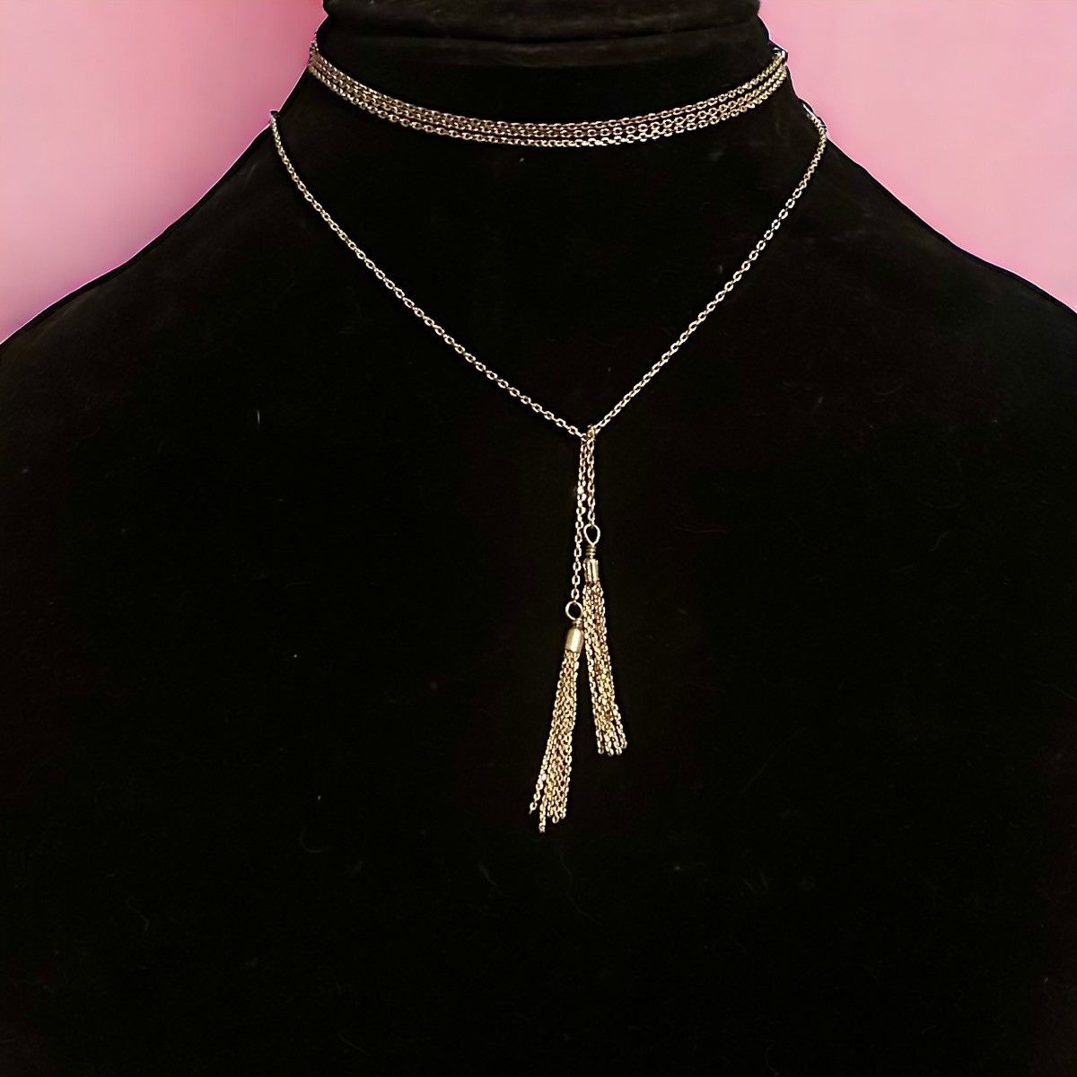 Other BaubleBar multi strand tassel choker necklace Size ONE SIZE - 1 Thumbnail