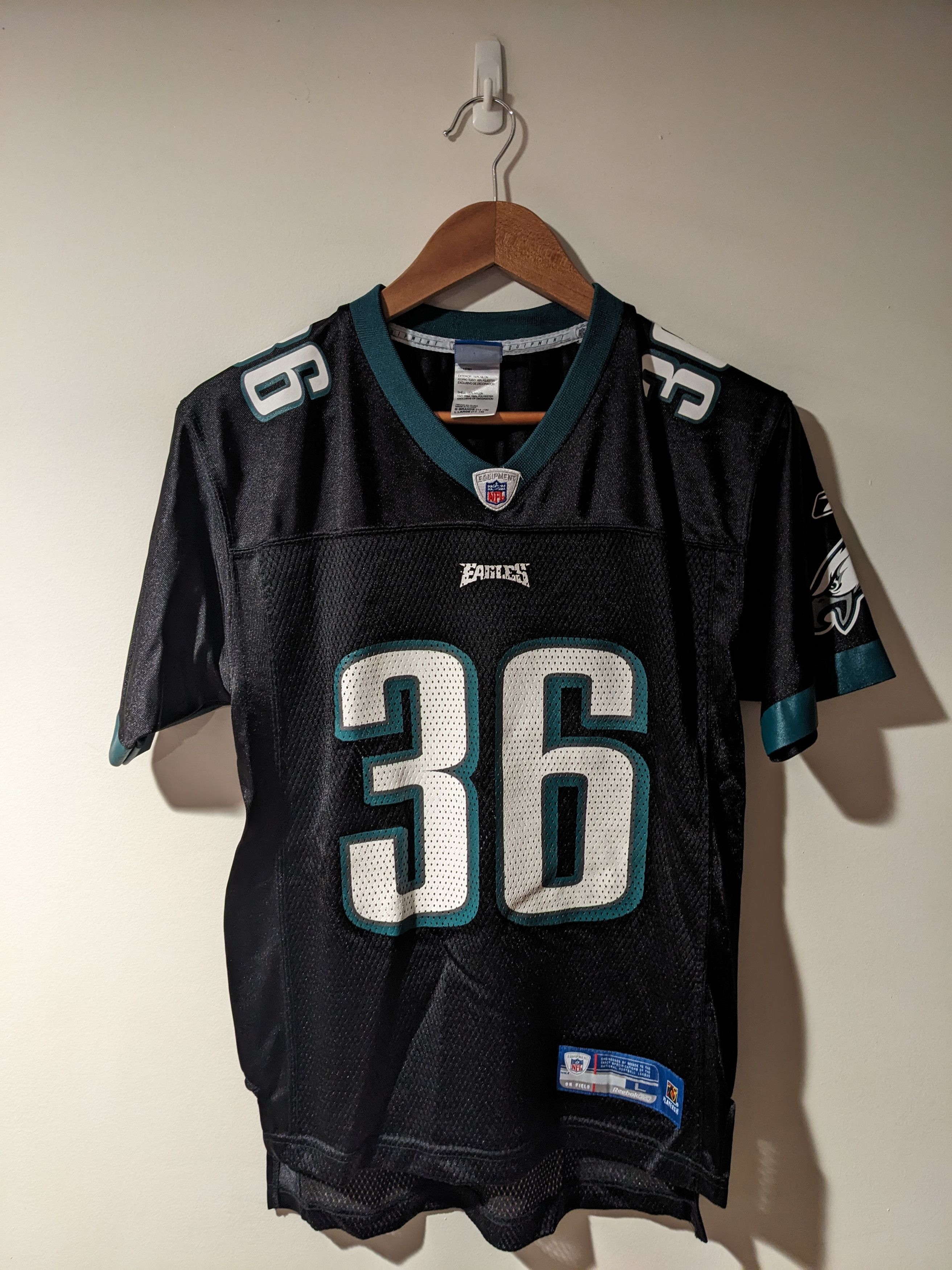 NFL × Vintage Vintage Y2K Philadelphia Eagles Westbrook Kids Large Jersey Size US L / EU 52-54 / 3 - 3 Thumbnail