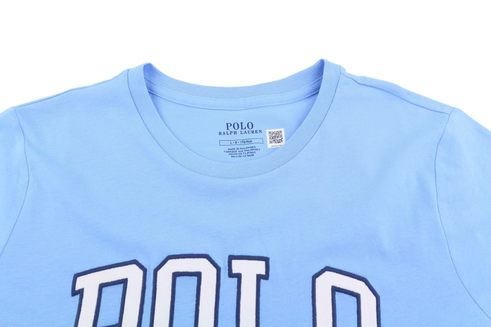 Polo Ralph Lauren L Blue Short Sleeve Crew Neck Tricot T-Shirt 84724 Size L / US 10 / IT 46 - 4 Thumbnail