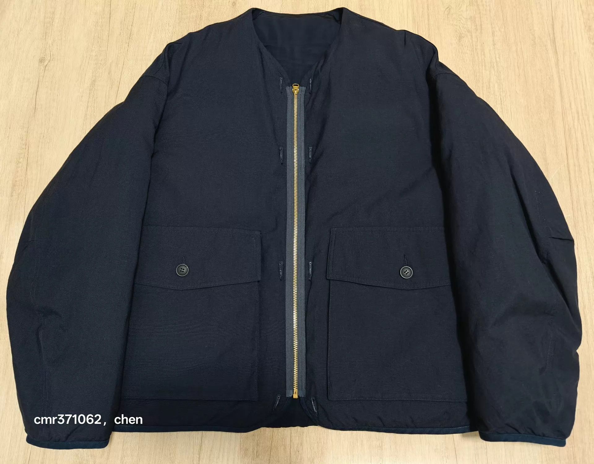 Visvim VISVIM 25AW IRIS Down Jkt Double-sided Navy Size 3 Size US L / EU 52-54 / 3 - 1 Thumbnail
