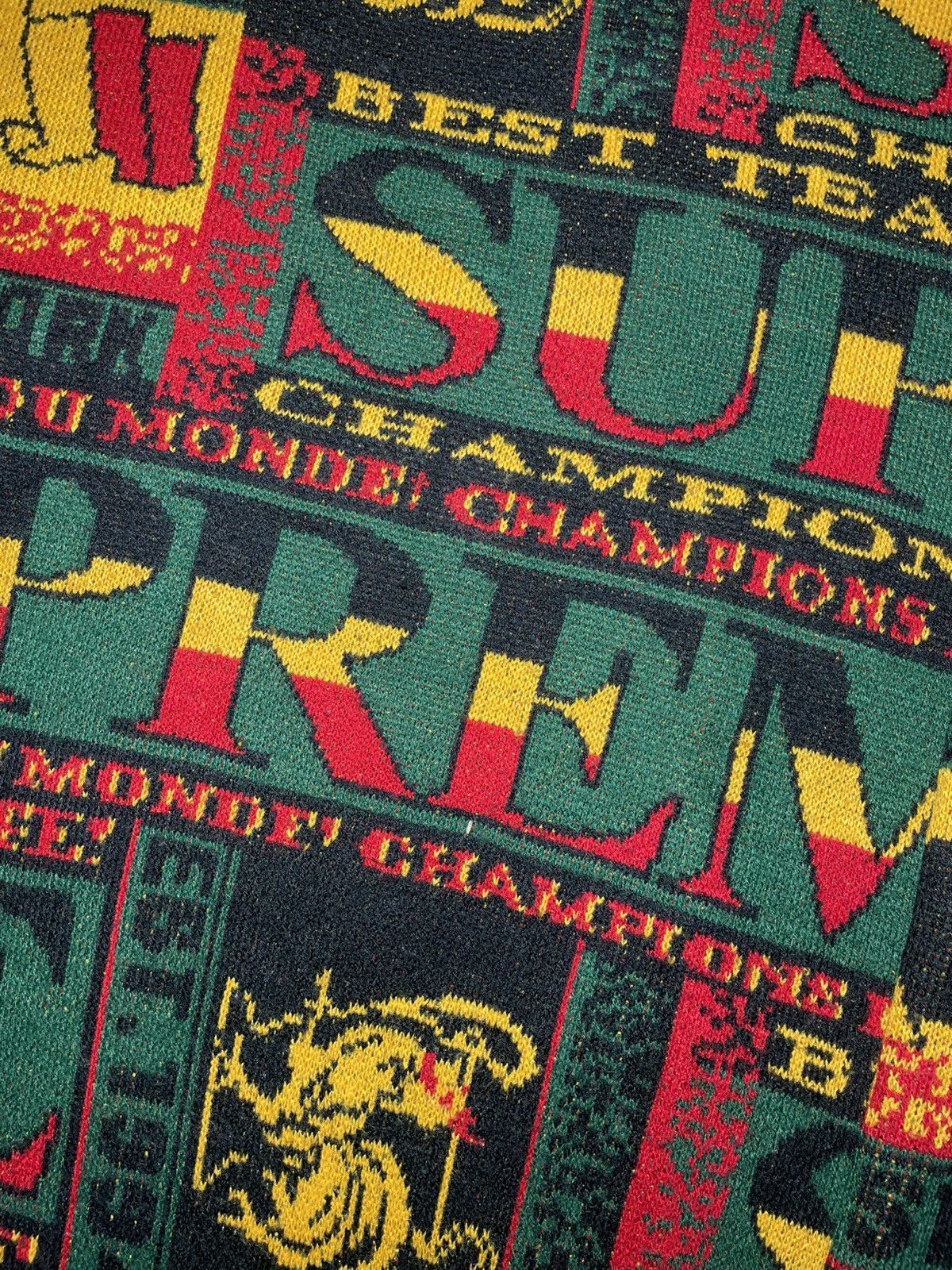 Supreme Supreme Scarf Sweater (Large) Size US L / EU 52-54 / 3 - 2 Thumbnail