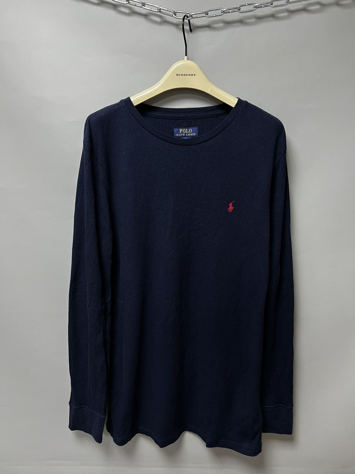 Polo Ralph Lauren Polo Ralph Lauren Waffle Knit Lightweight Sweater Shirt XL Size US XL / EU 56 / 4 - 1 Thumbnail
