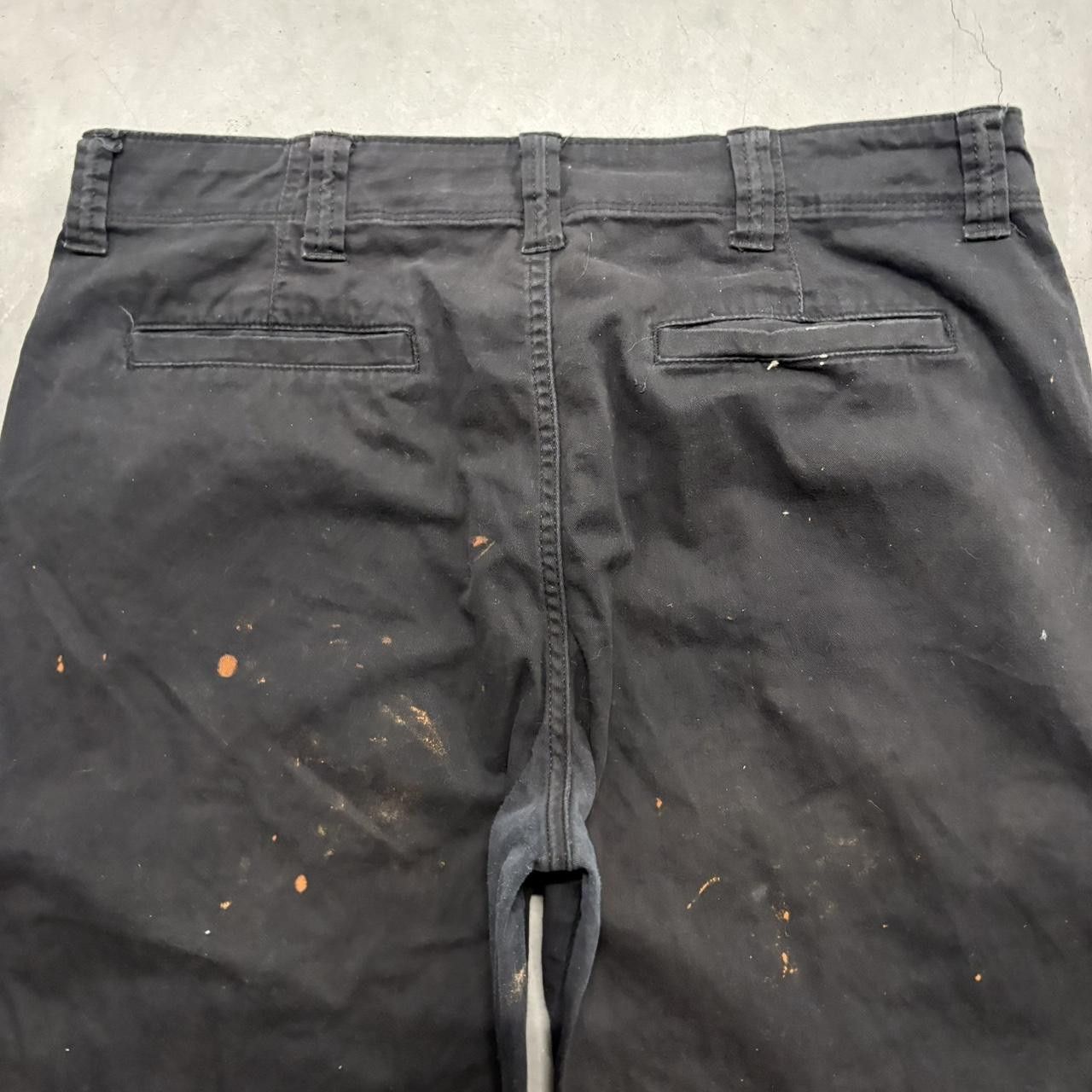 Vintage Crazy Vintage Y2K/2000s Baggy Black Streetwear Workwear Black Cargo Pants! Size US 36 / EU 52 - 5 Thumbnail