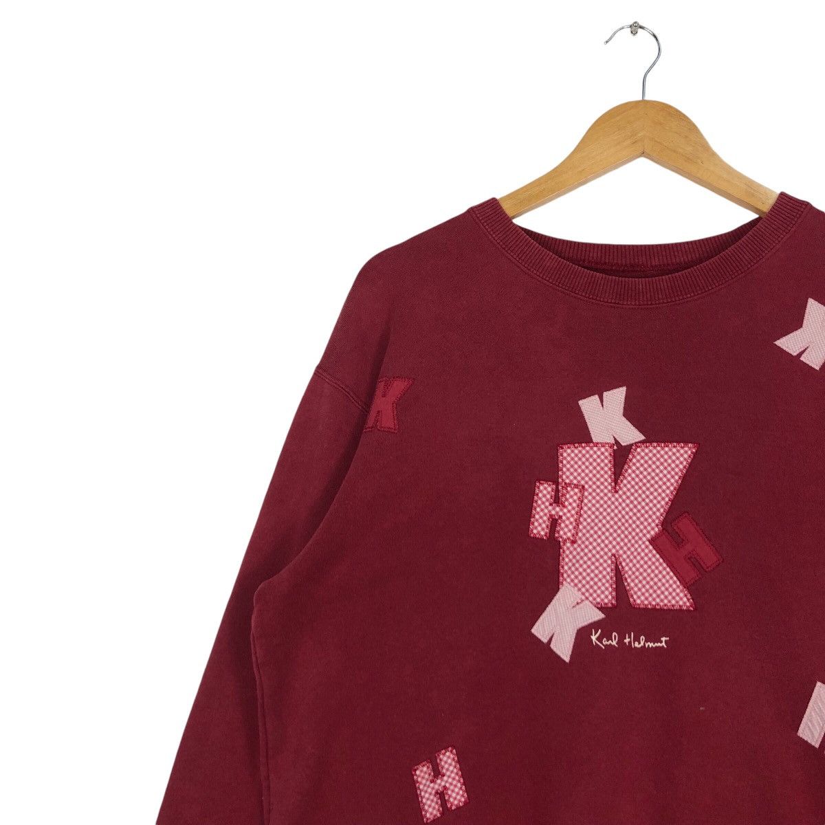 Japanese Brand × Karl Helmut × Vintage Vintage Karl Helmut Sweatshirt Medium Size US M / EU 48-50 / 2 - 6 Thumbnail