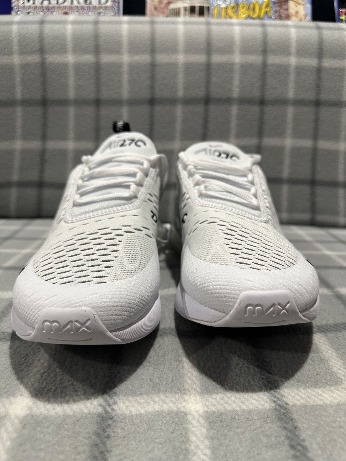 Nike White & Black Air max 270 Size US 9 / EU 42 - 8 Thumbnail