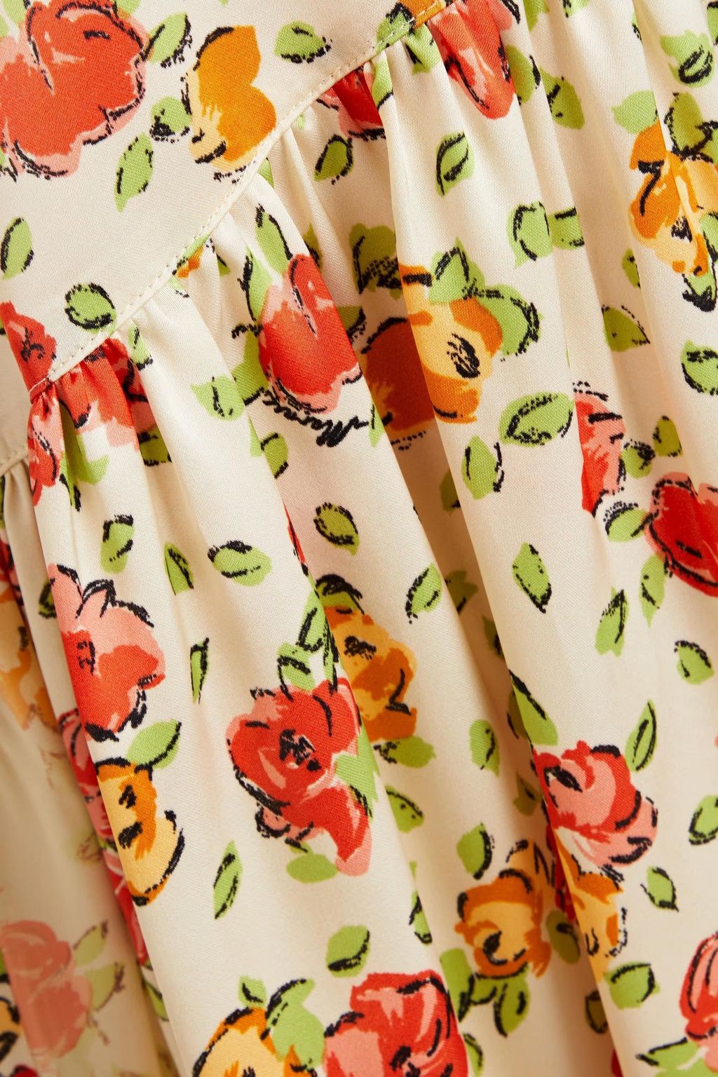 Marni o1y1025 Midi Dress in Multicolor Size XS / US 0-2 / IT 36-38 - 4 Thumbnail
