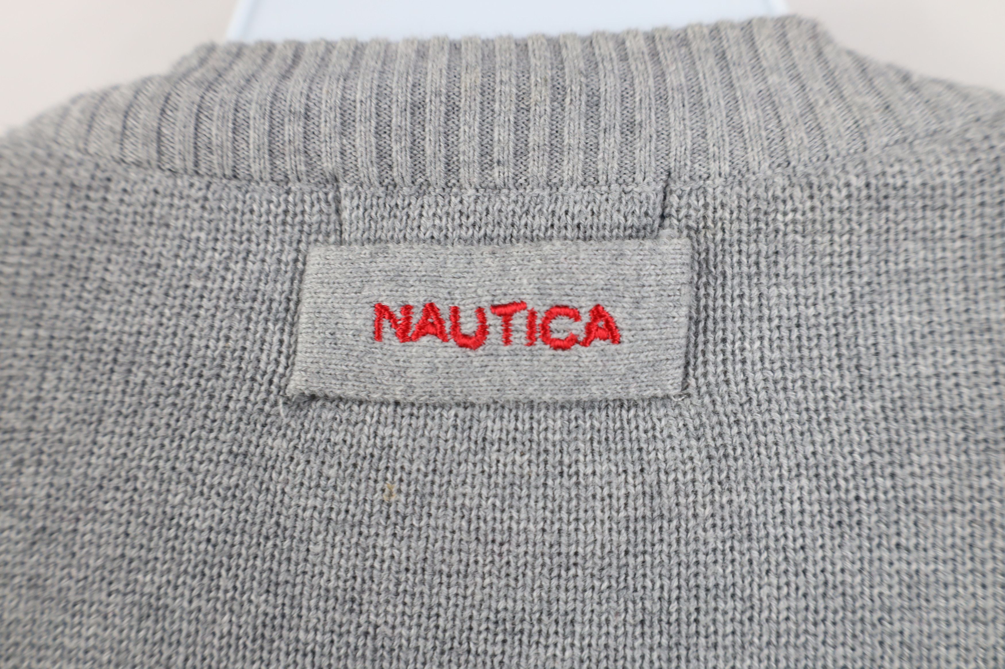 Nautica Vintage Nautica Block Sailing Cotton Knit Crewneck Sweater Size US XL / EU 56 / 4 - 11 Thumbnail