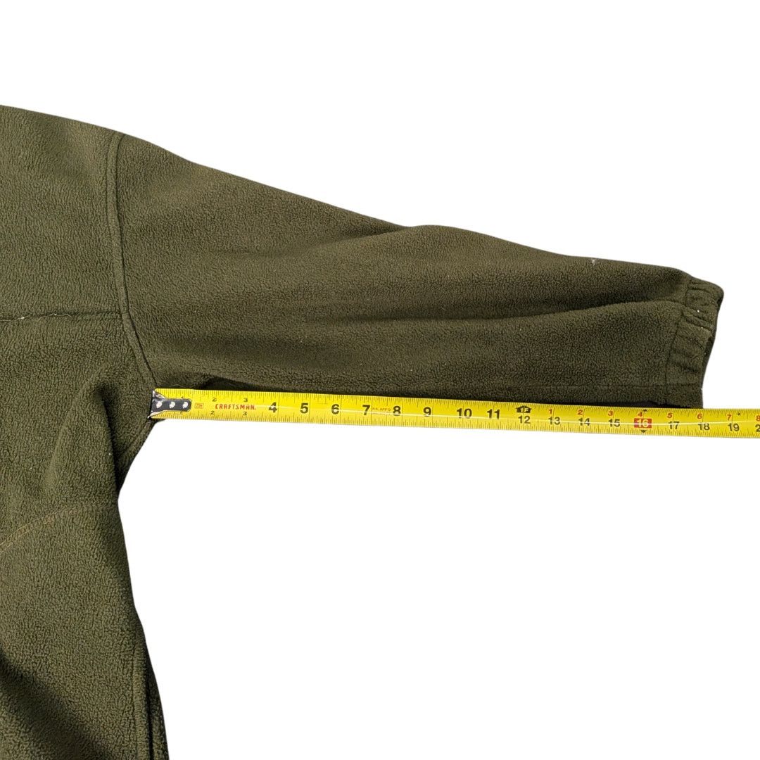Vintage Vintage Olive Green Quarter Zip Fleece | Everyday Basics Size US M / EU 48-50 / 2 - 6 Thumbnail