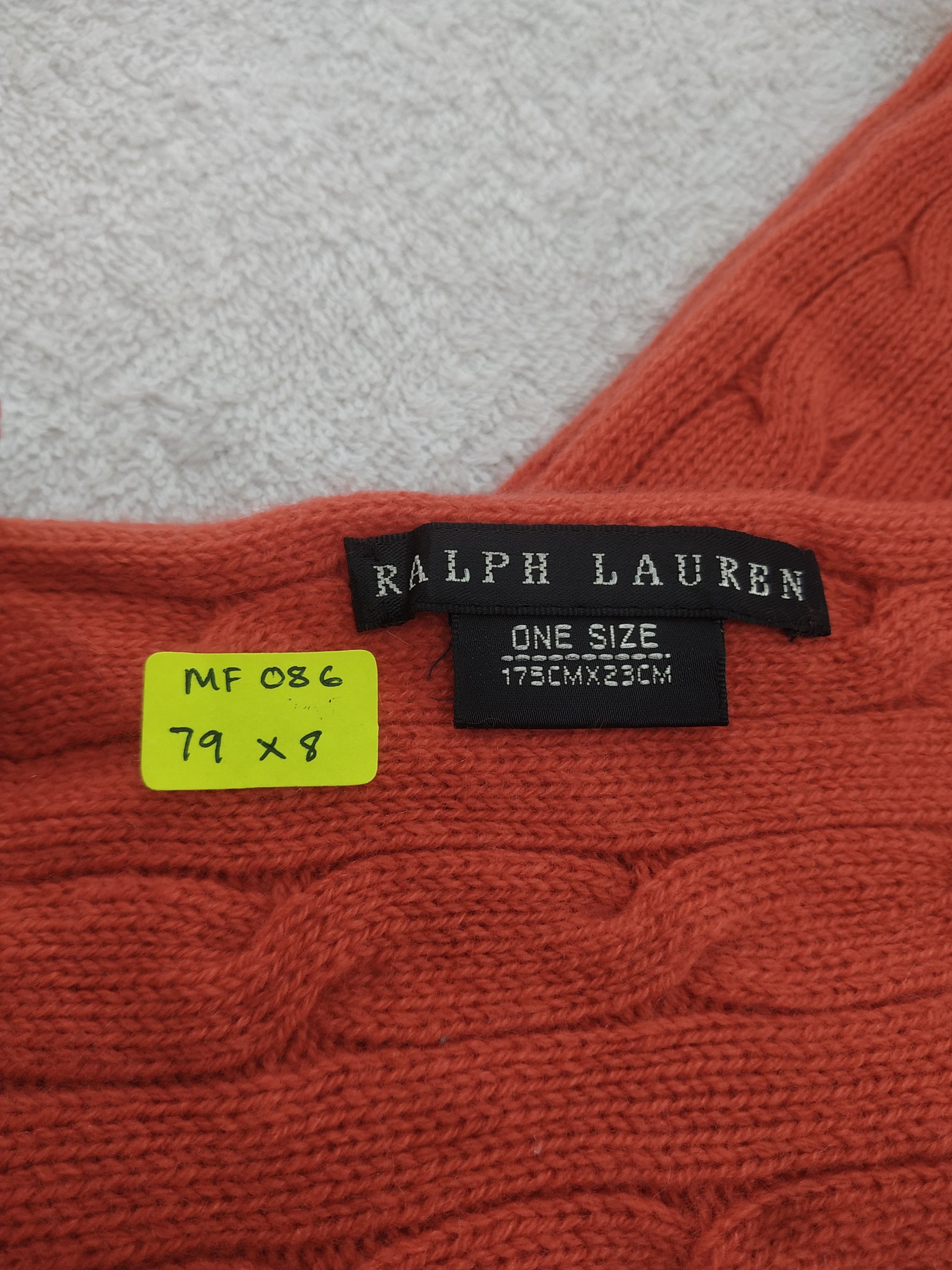 Ralph Lauren Vintage Ralph Lauren Scarf/Muffler/Neckwear MF086 Size ONE SIZE - 5 Thumbnail