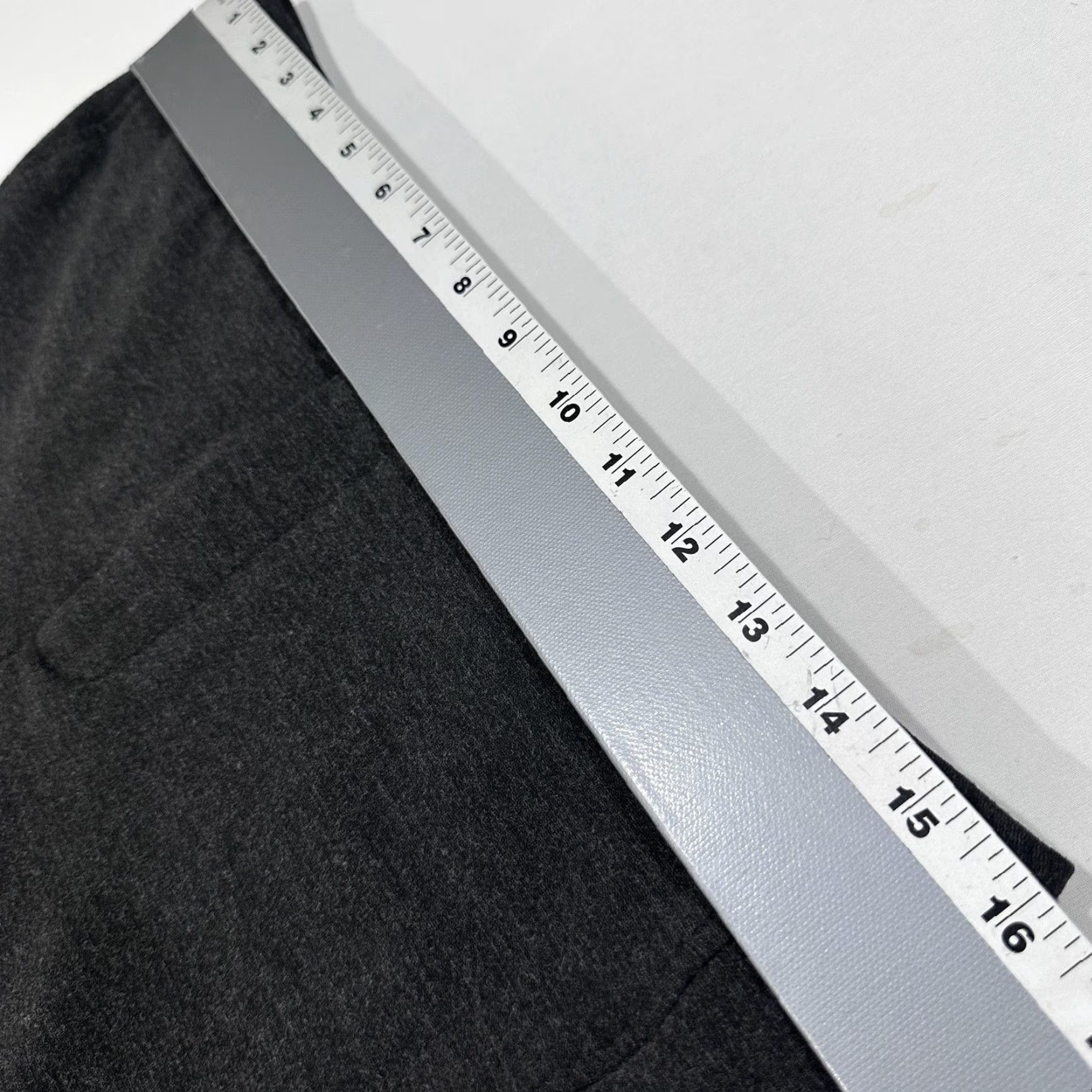 NYDJ NYDJ Pants Women Gray Dress Pants Flared Size 12 Office Trousers Pockets Shaping Stretch Regular Rise Mid INSEAM 28 in B Y N D J Womens Size 34" / US 12 / IT 48 - 6 Thumbnail