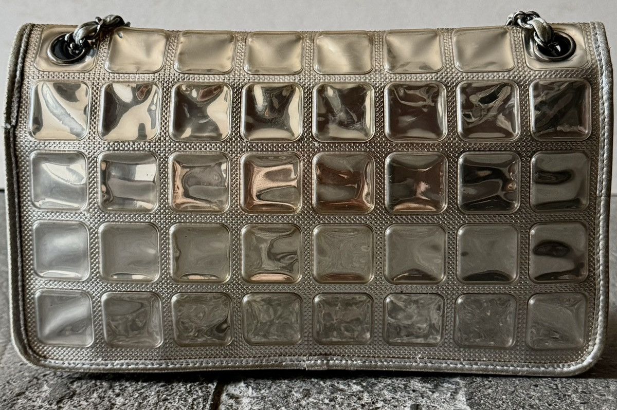 Chanel Chanel - Karl Lagerfeld - 2008 - Silver Ice Cube Flap Bag Size ONE SIZE - 9 Thumbnail