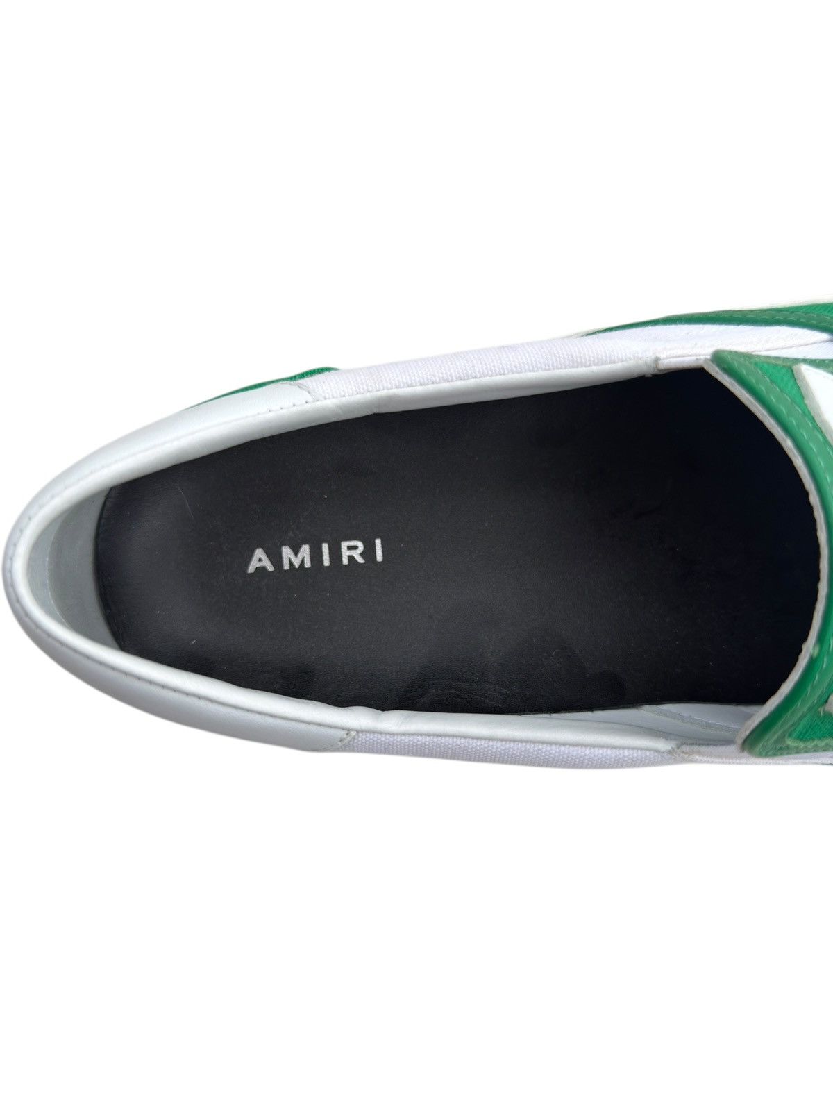 Amiri Amiri Green Skeleton Slip On Low Top Loafer Sneakers Size US 12 / EU 45 - 7 Thumbnail