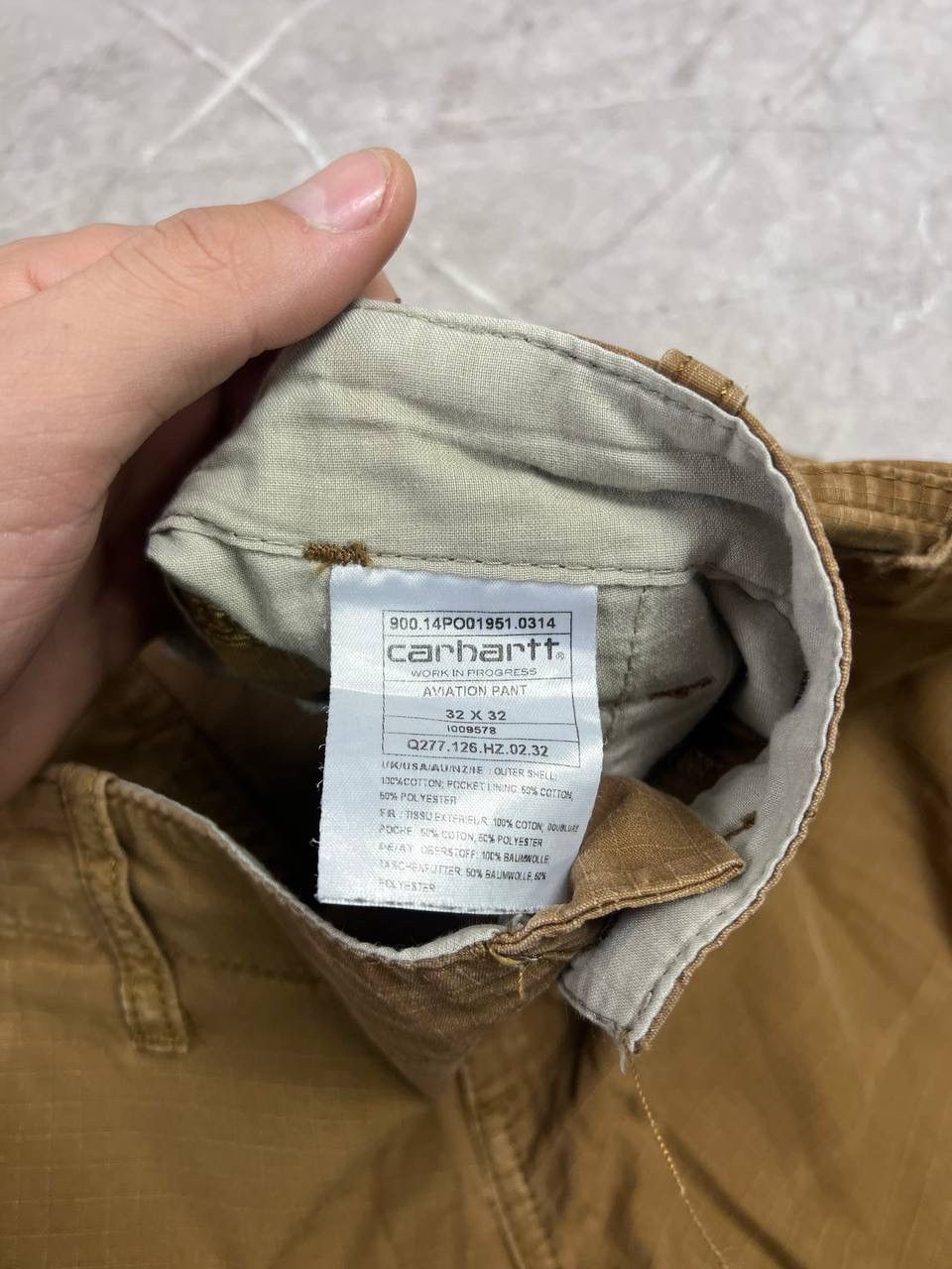 Carhartt Vintage Cargo Carhartt Pants Double Knee Baggy Fit Sz 32x32 Size US 32 / EU 48 - 23 Thumbnail