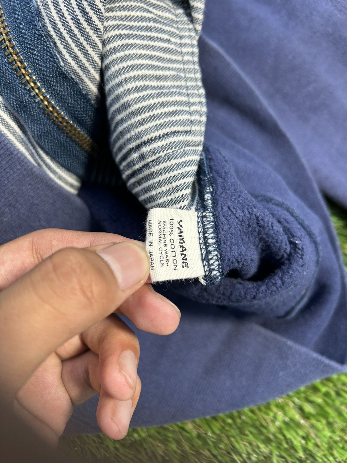 Evisu Vintage 2000’s EVISU Yamane Evisurings Stripes Zip Hoodie Size US M / EU 48-50 / 2 - 5 Thumbnail