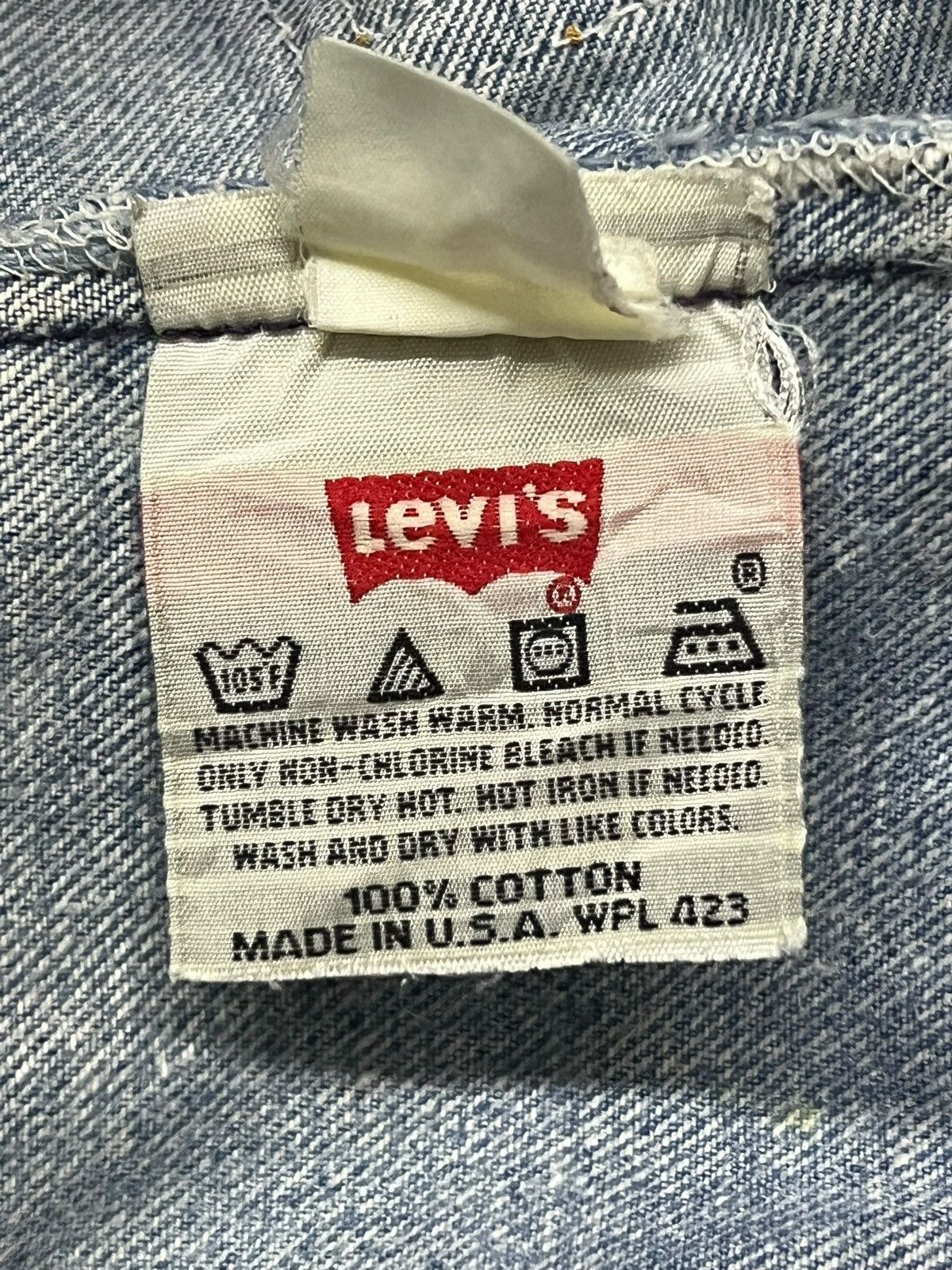 Levi's Vintage 90s Levi’s 502 Usa - Faded, Distressed Denim Size US 31 - 14 Thumbnail