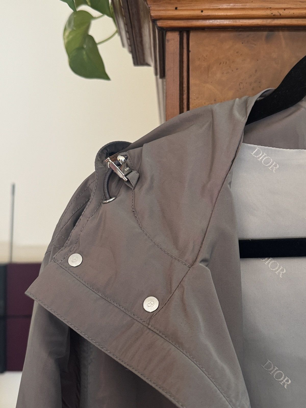 Dior Dior Lilac/Purple Windbreaker Rain Jacket with Embroidery Size US M / EU 48-50 / 2 - 11 Thumbnail