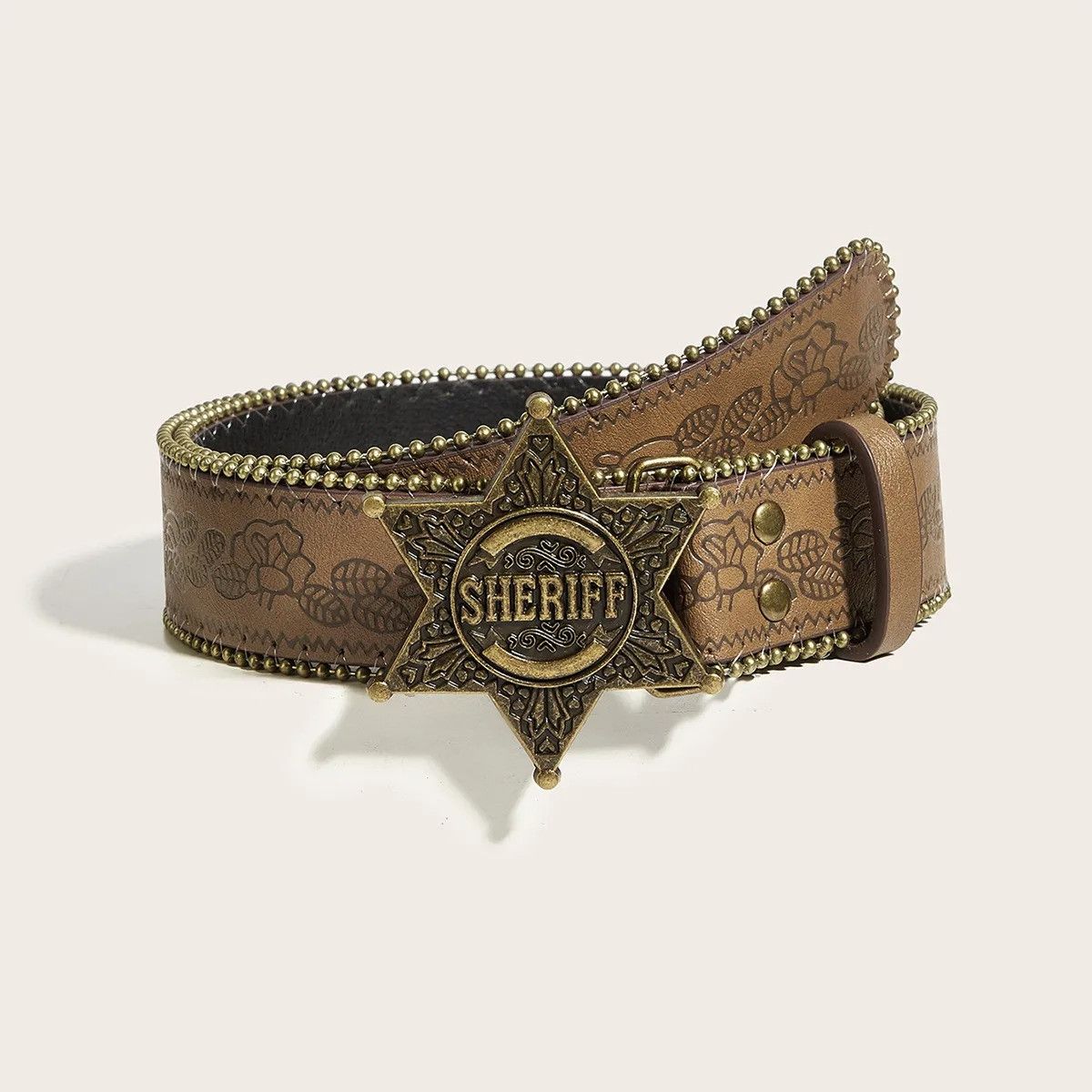 Vintage Urban Edge Nail Detail Belt Size ONE SIZE - 1 Thumbnail