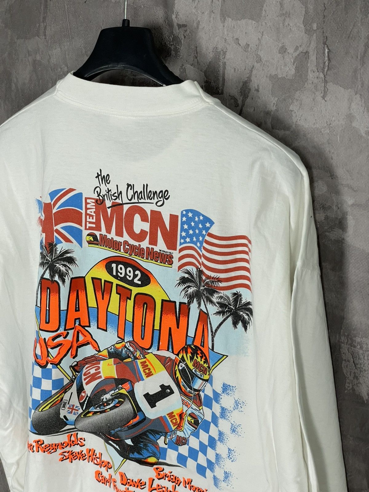 Harley Davidson × Vintage Daytona Beach Bike Week Motorcycle T-Shirt Size US L / EU 52-54 / 3 - 7 Thumbnail