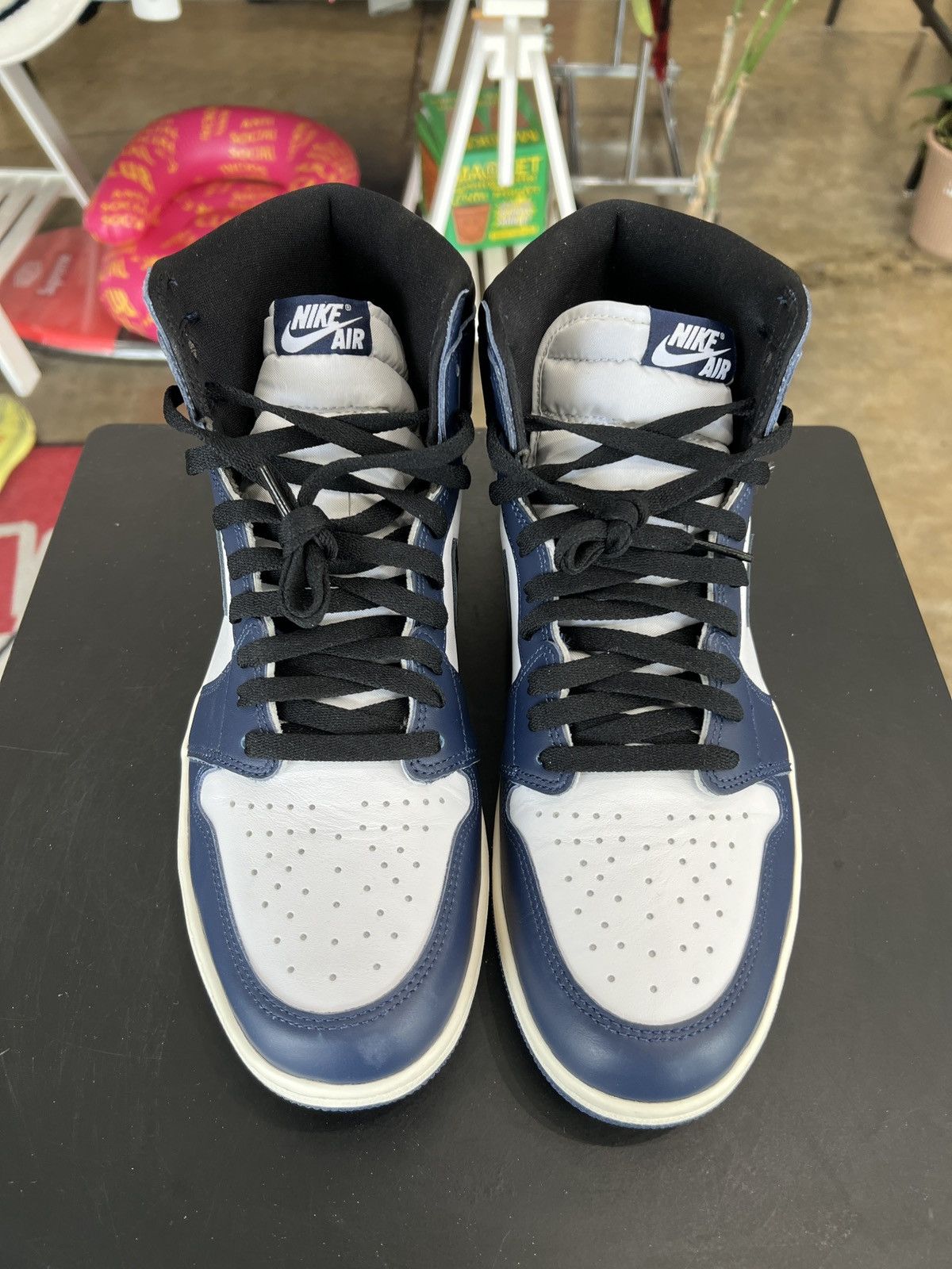 Jordan Brand Air Jordan 1 Midnight Navy Sz. 12.5 (2024) Size US 12.5 / EU 45-46 - 2 Thumbnail