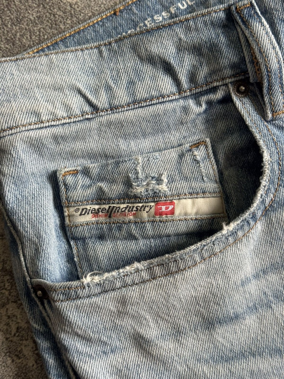 Diesel Diesel 36/32 2019 D-Strukt denim pants jeans trousers 👖 Size US 36 / EU 52 - 9 Thumbnail