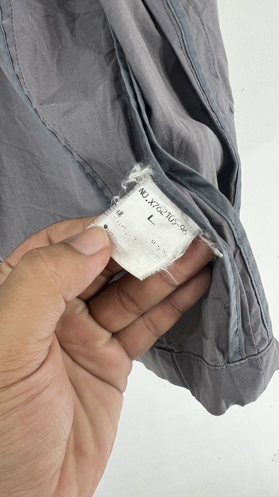 Yohji Yamamoto Vintage Full Zipper Yohjiyamamoto Shirt Size US L / EU 52-54 / 3 - 5 Thumbnail