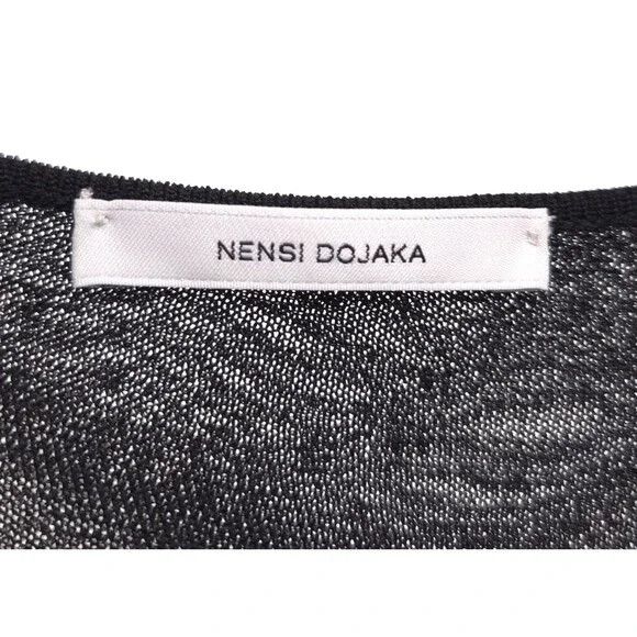 Nensi Dojaka Nensi Dojaka Semi-sheer Ottoman Jersey Mini Skirt Size XS Size 26" / US 2 / IT 38 - 10 Thumbnail