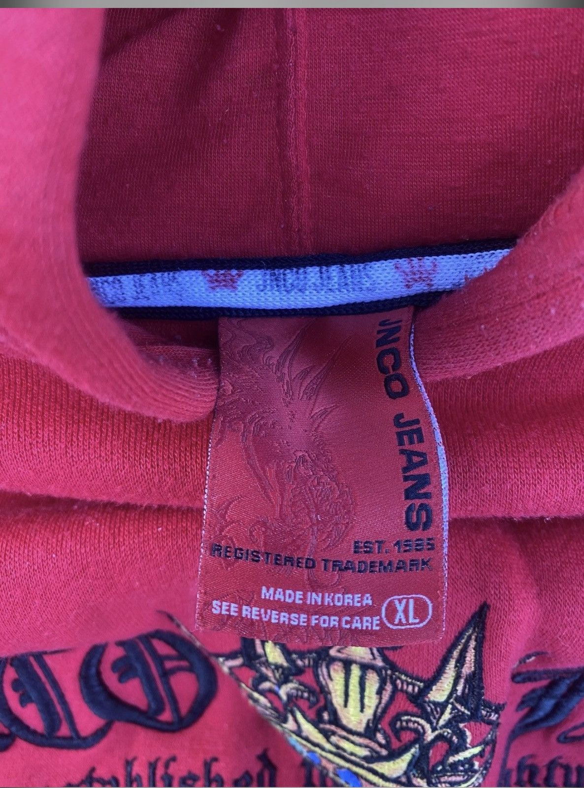 JNCO 90s jnco hoodie Size US XL / EU 56 / 4 - 2 Thumbnail