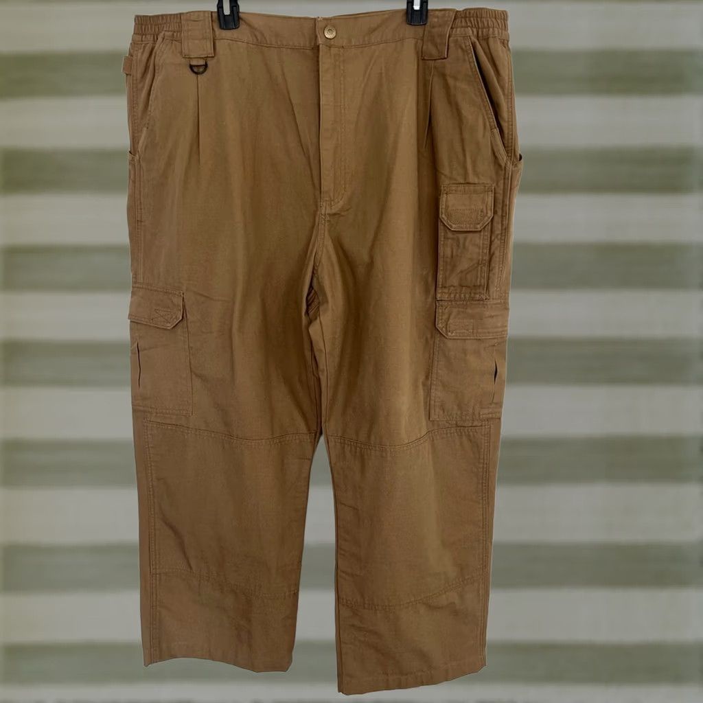 Vintage 5.11 Tactical Cargo Pants Mens 46 Regular Inseam 27 Tan 511 74251L Size US 30 / EU 46 - 1 Thumbnail