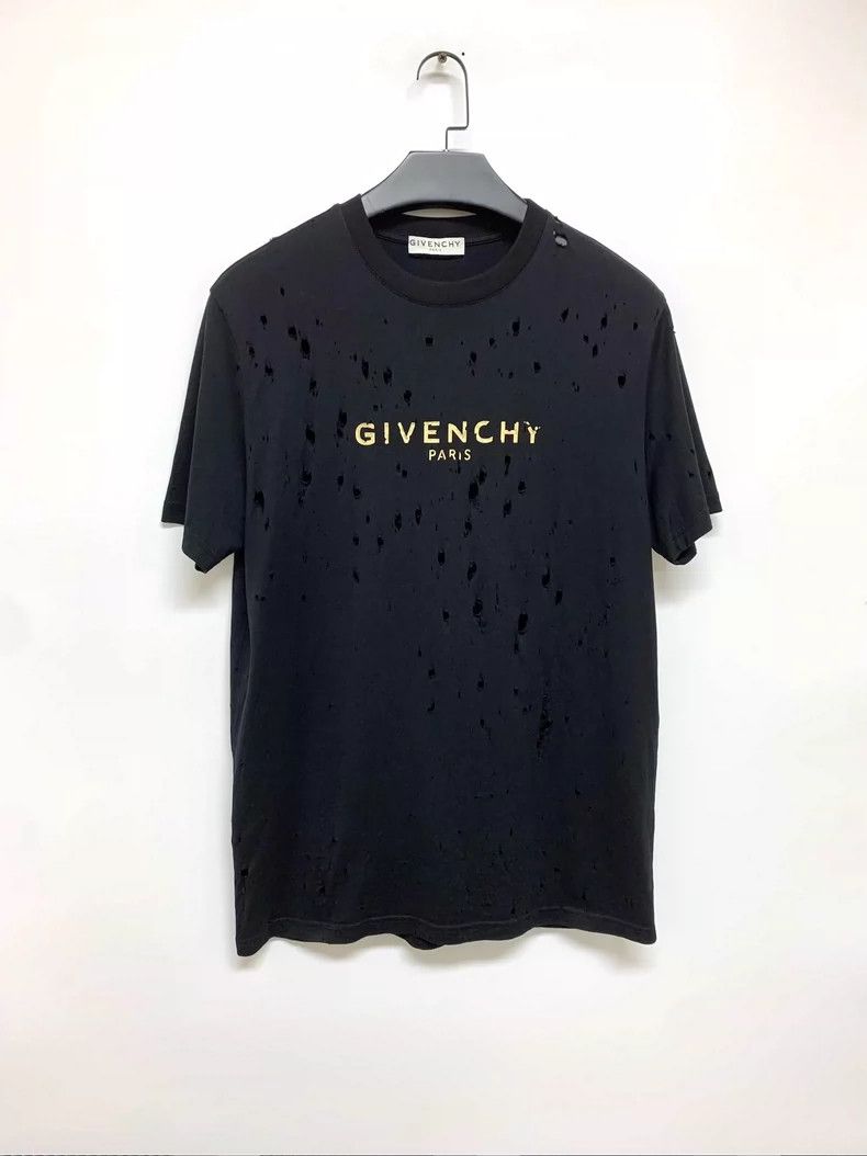 Other Givenchy Golden distressed short-sleeve top, size S, shoul Size US S / EU 44-46 / 1 - 1 Thumbnail