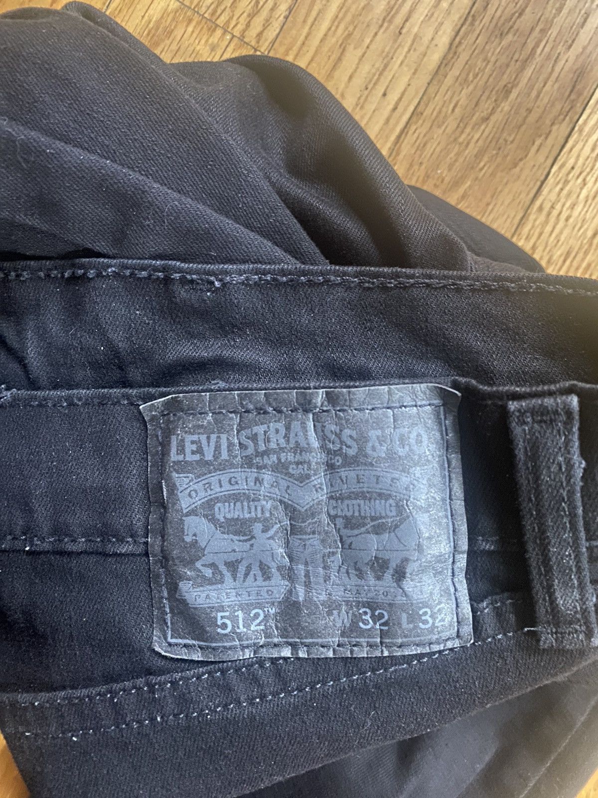 Levi's Levi’s Black Jeans Slim Size US 32 / EU 48 - 7 Thumbnail