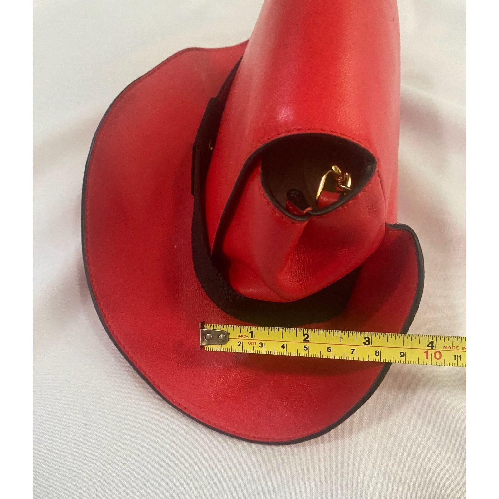 Moschino SS22 MOSCHINO Couture Jeremy Scott Hat Shaped Wristlet Bag Size ONE SIZE - 13 Thumbnail