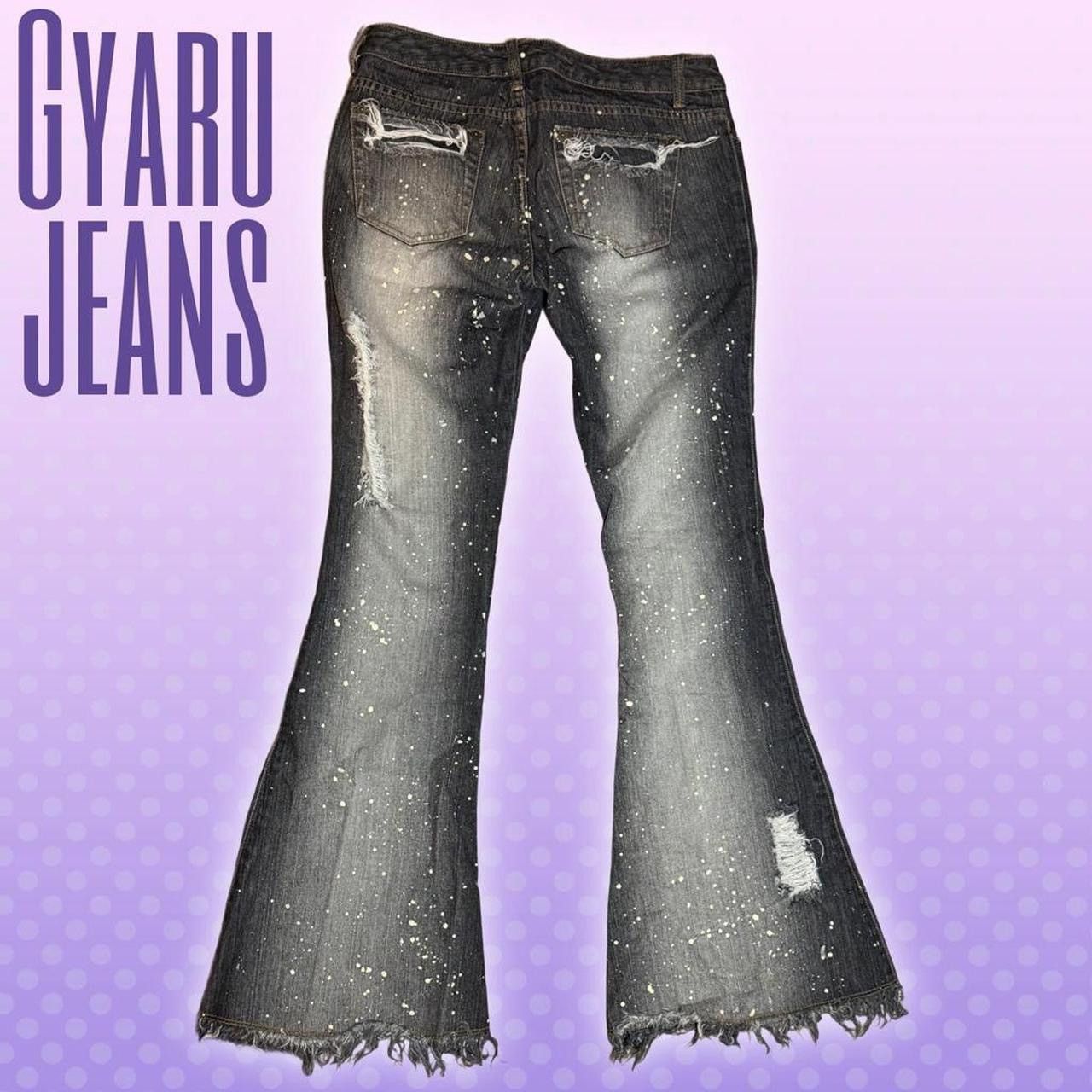 Japanese Brand paint splatter ripped japanese brand nina alternative denim Size 30" / US 8 / IT 44 - 2 Thumbnail