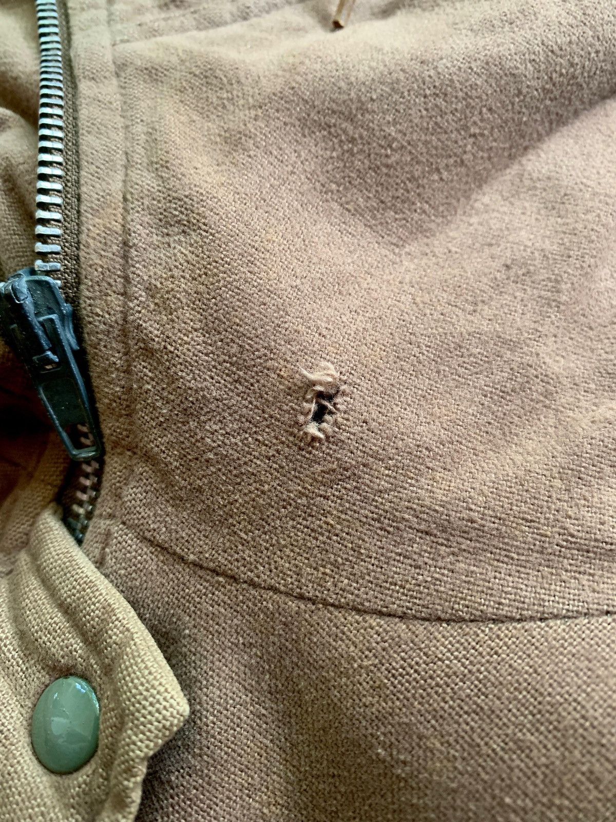 Helmut Lang FREE TAX! Vintage Cotton Military Heavy Coat Jacket Size US S / EU 44-46 / 1 - 10 Thumbnail