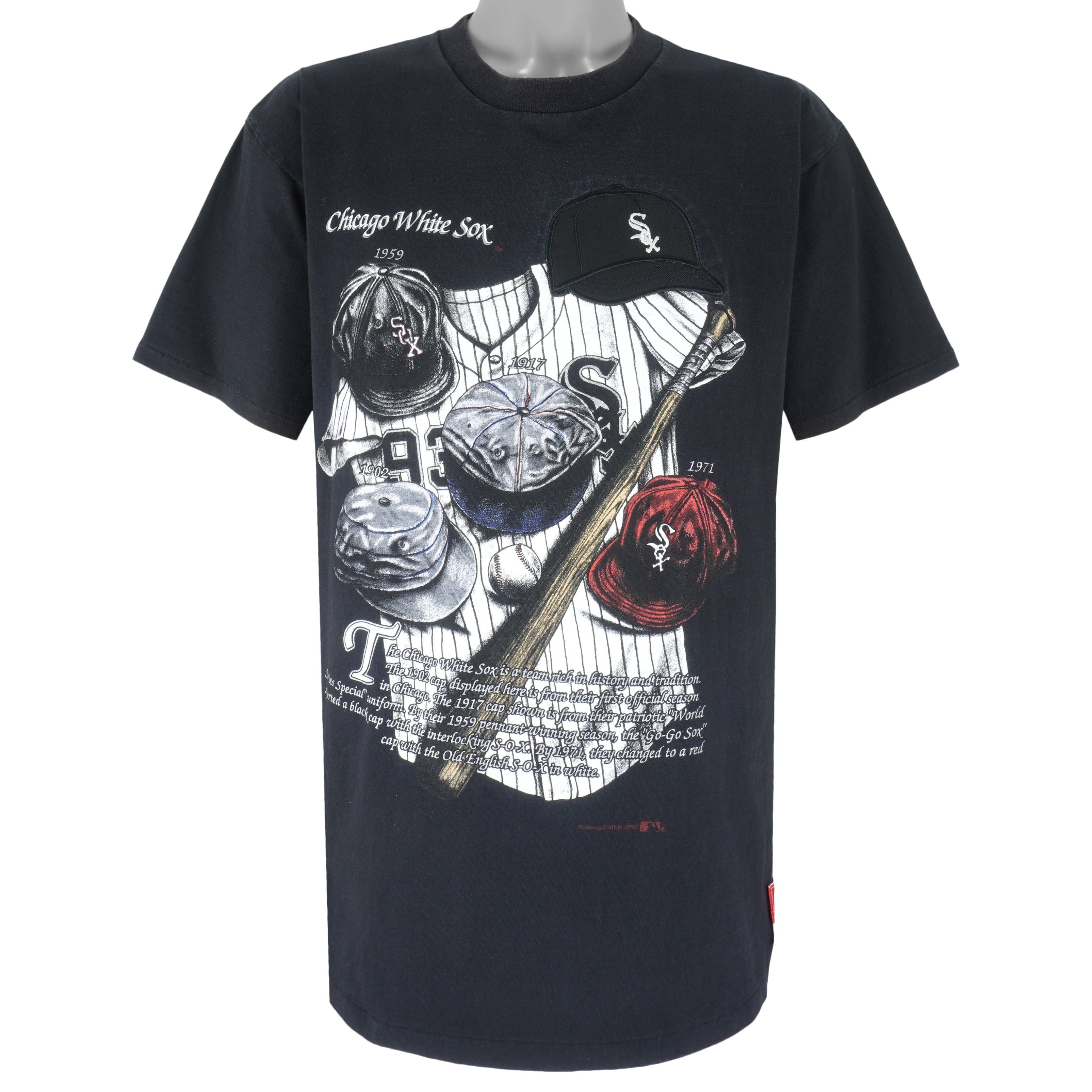 Nutmeg MLB - Chicago White Sox Locker Room T-Shirt 1992 Size US L / EU 52-54 / 3 - 1 Thumbnail